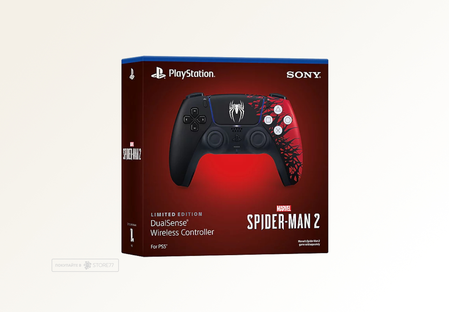 Геймпад Sony DualSense Spider-Man 2 для PlayStation 5 (PS5), лимитированное издание