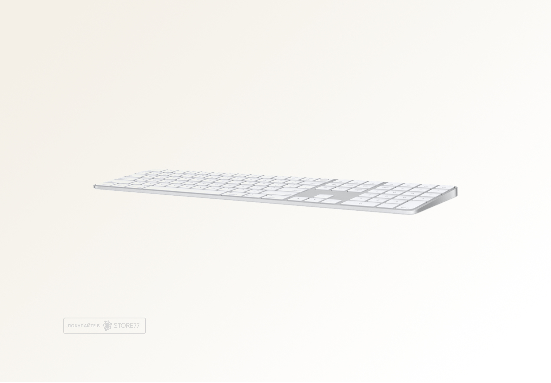 Клавиатура Apple Magic Keyboard Bluetooth с Touch ID и цифровой панелью (Белая)