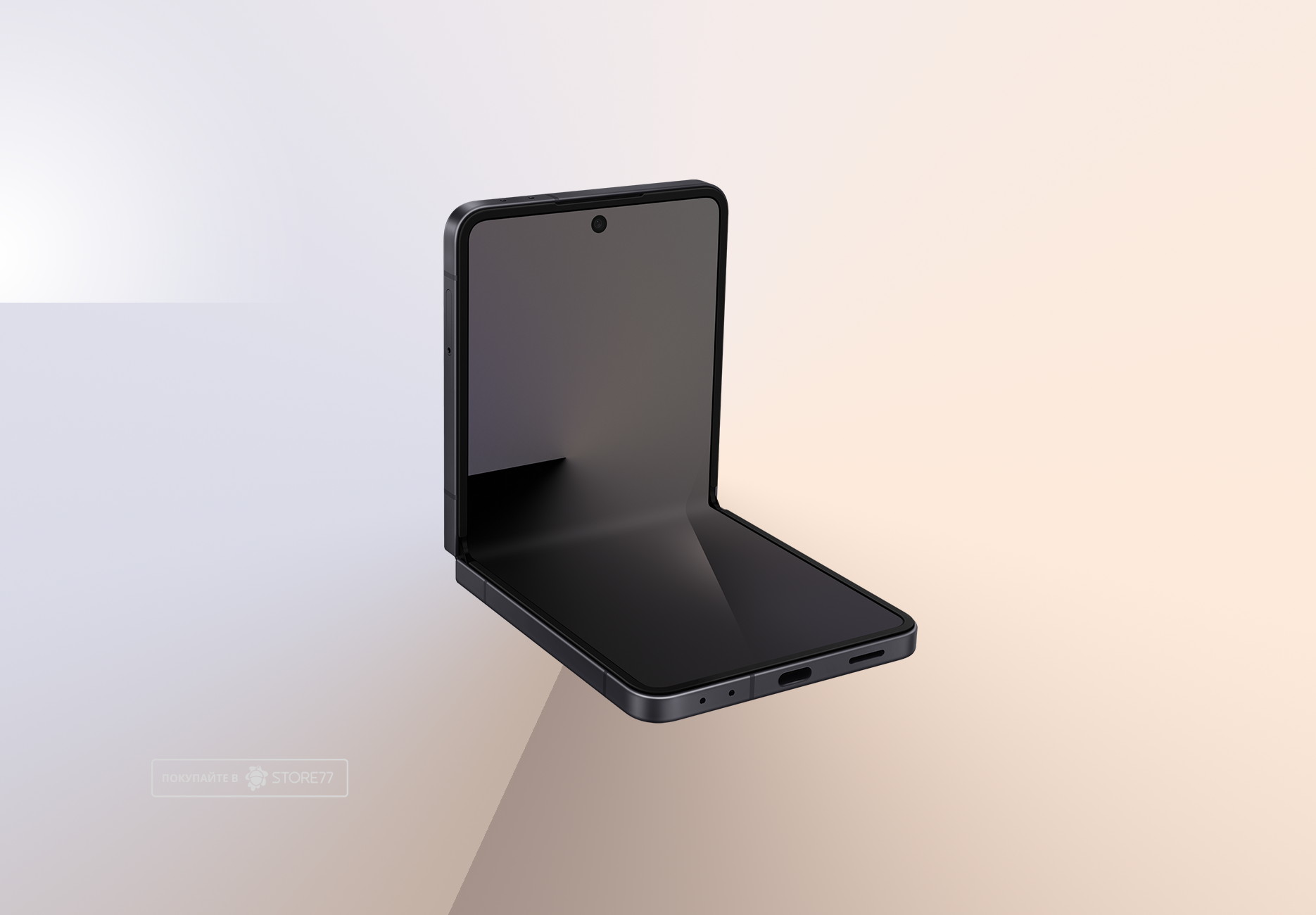 Телефон Samsung Galaxy Z Flip7 12/512 ГБ, цвет: угольно-черный (Jetblack)