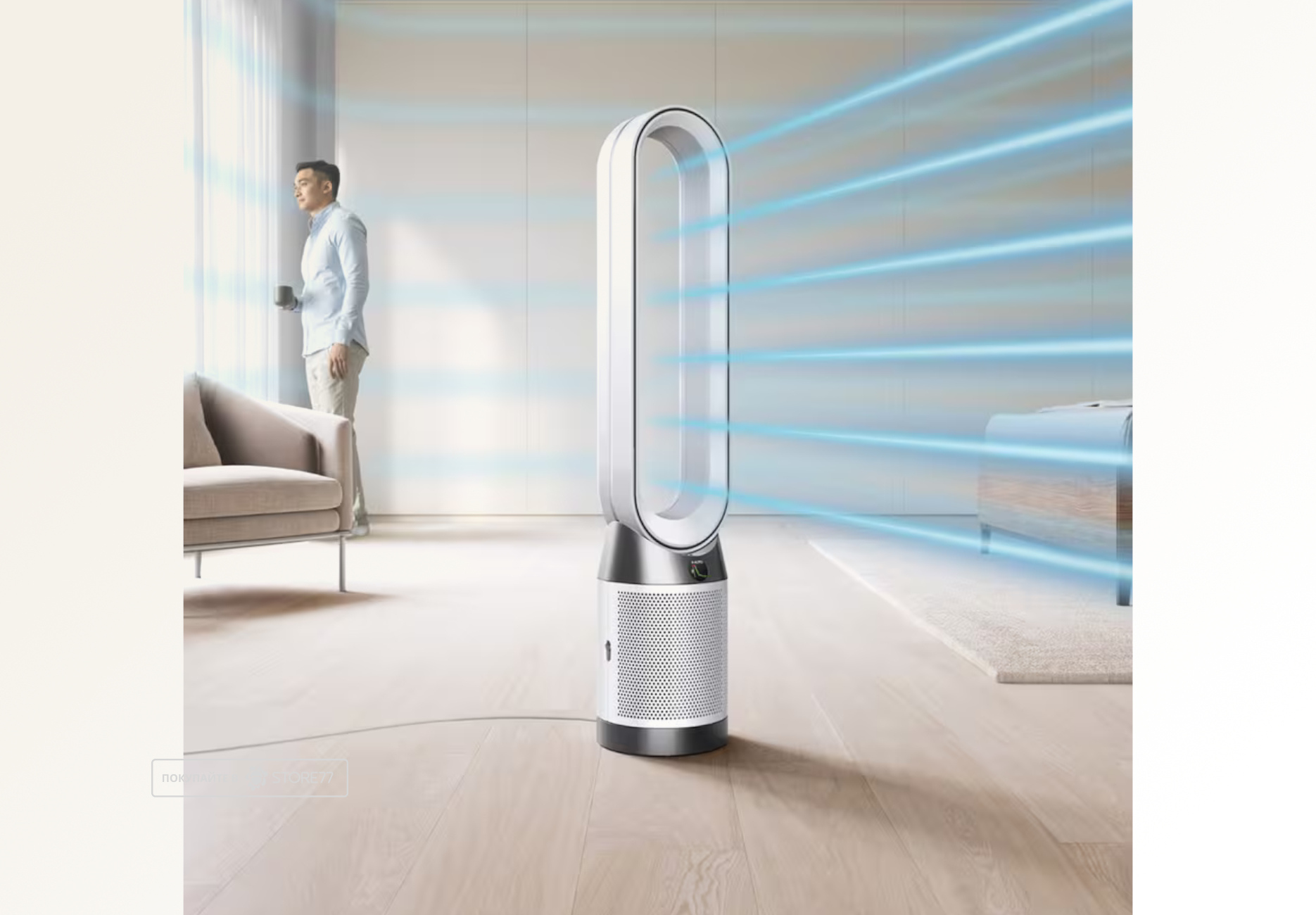 Очиститель воздуха Dyson Purifier Cool TP11, цвет белый/серебристый (White/Silver)
