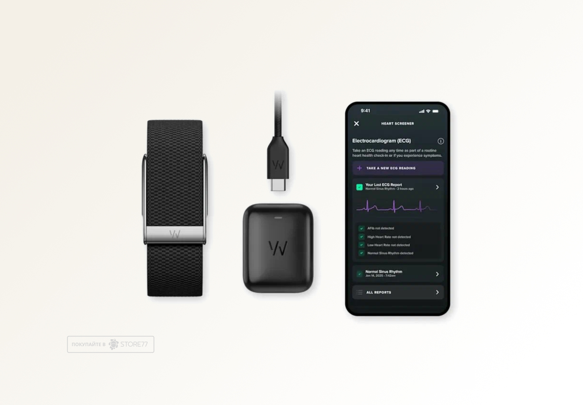 Фитнес-браслет WHOOP Life (MG) с годовой подпиской