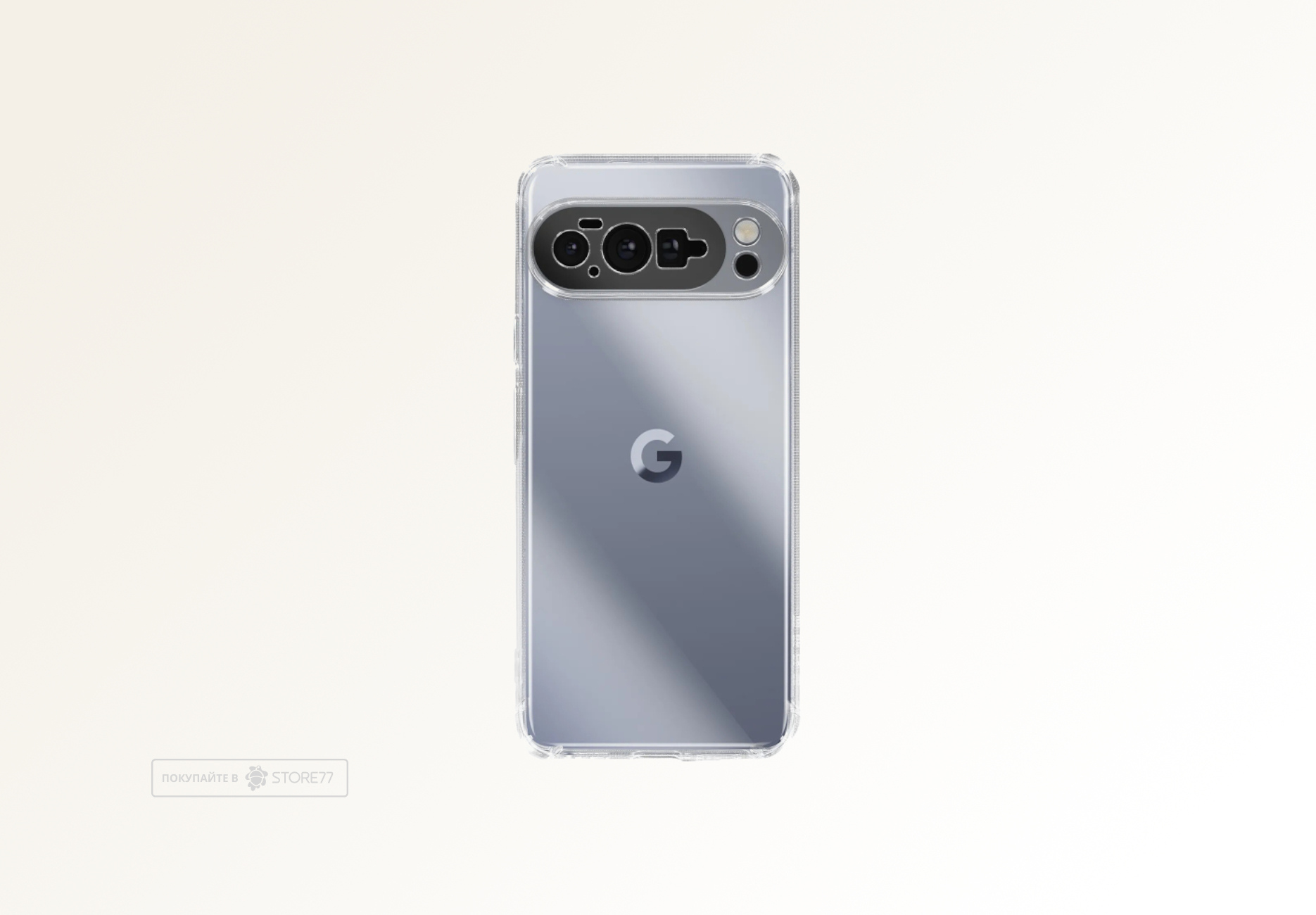 Чехол силиконовый для Google Pixel 10 Pro (Прозрачный)