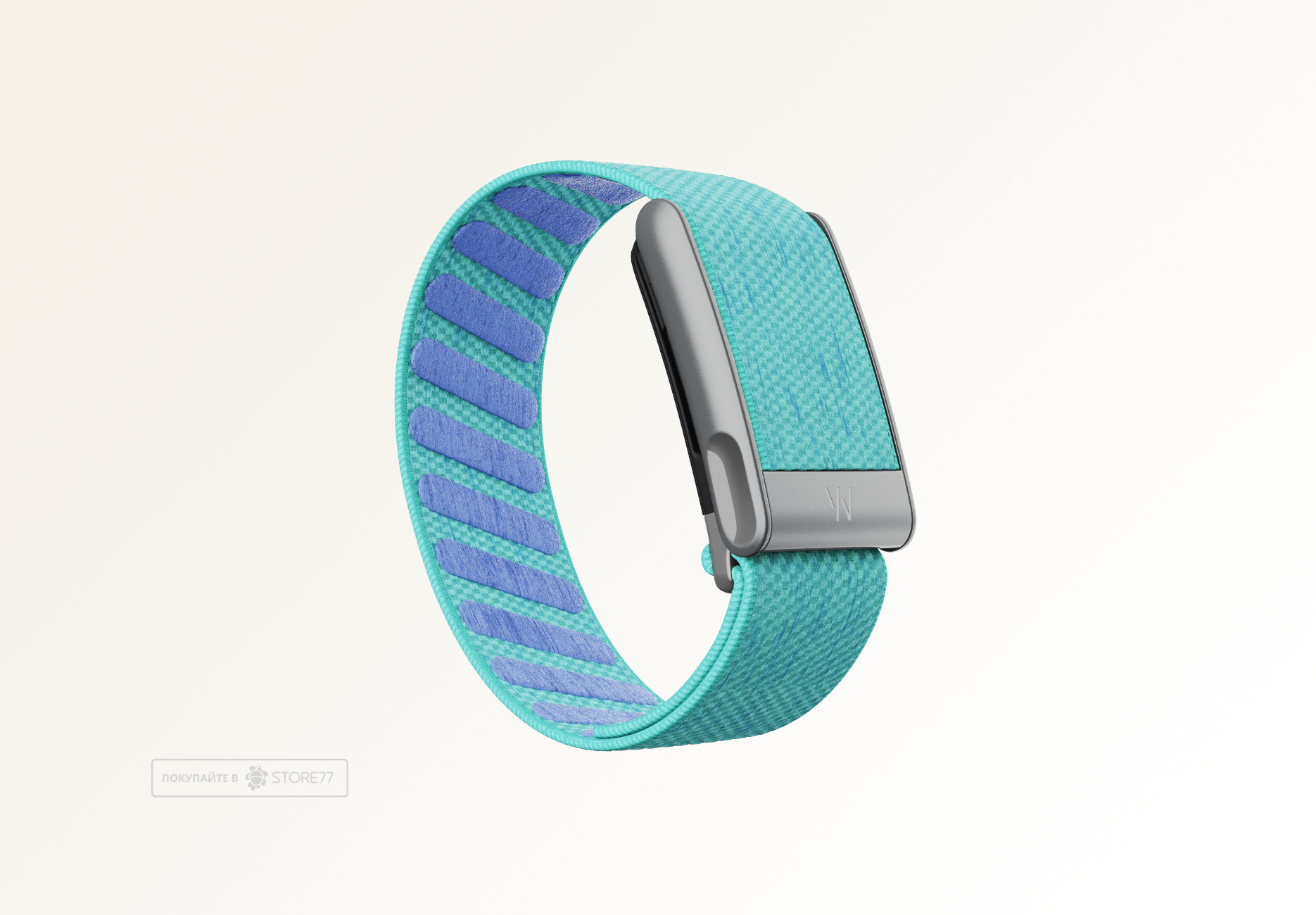 Ремешок плетеный для браслета Whoop MG SuperKnit, цвет: морская волна (Tide)