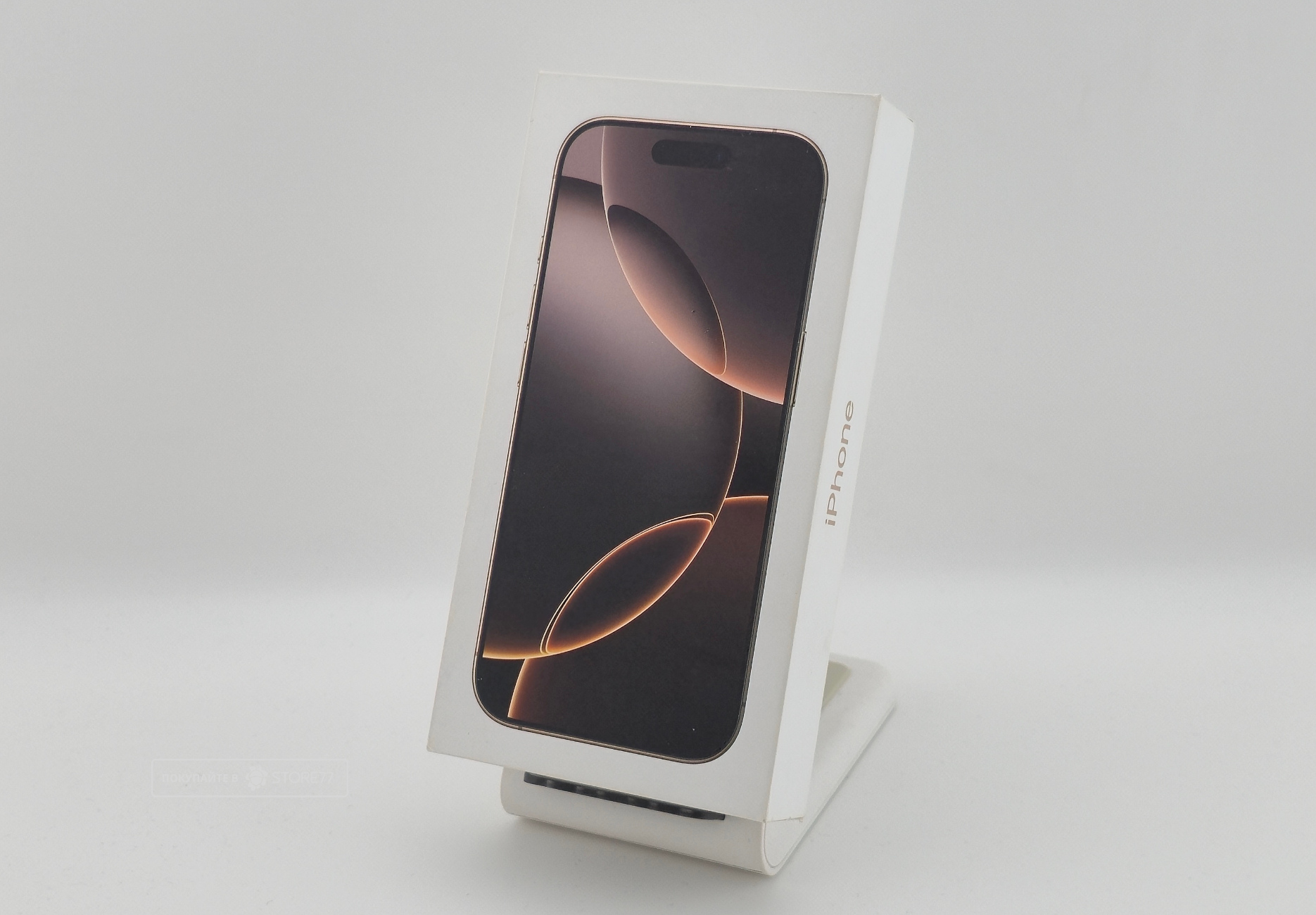 Телефон Apple iPhone 16 Pro 128 ГБ, цвет: пустынный титан (Desert Titanium) (Уценка)