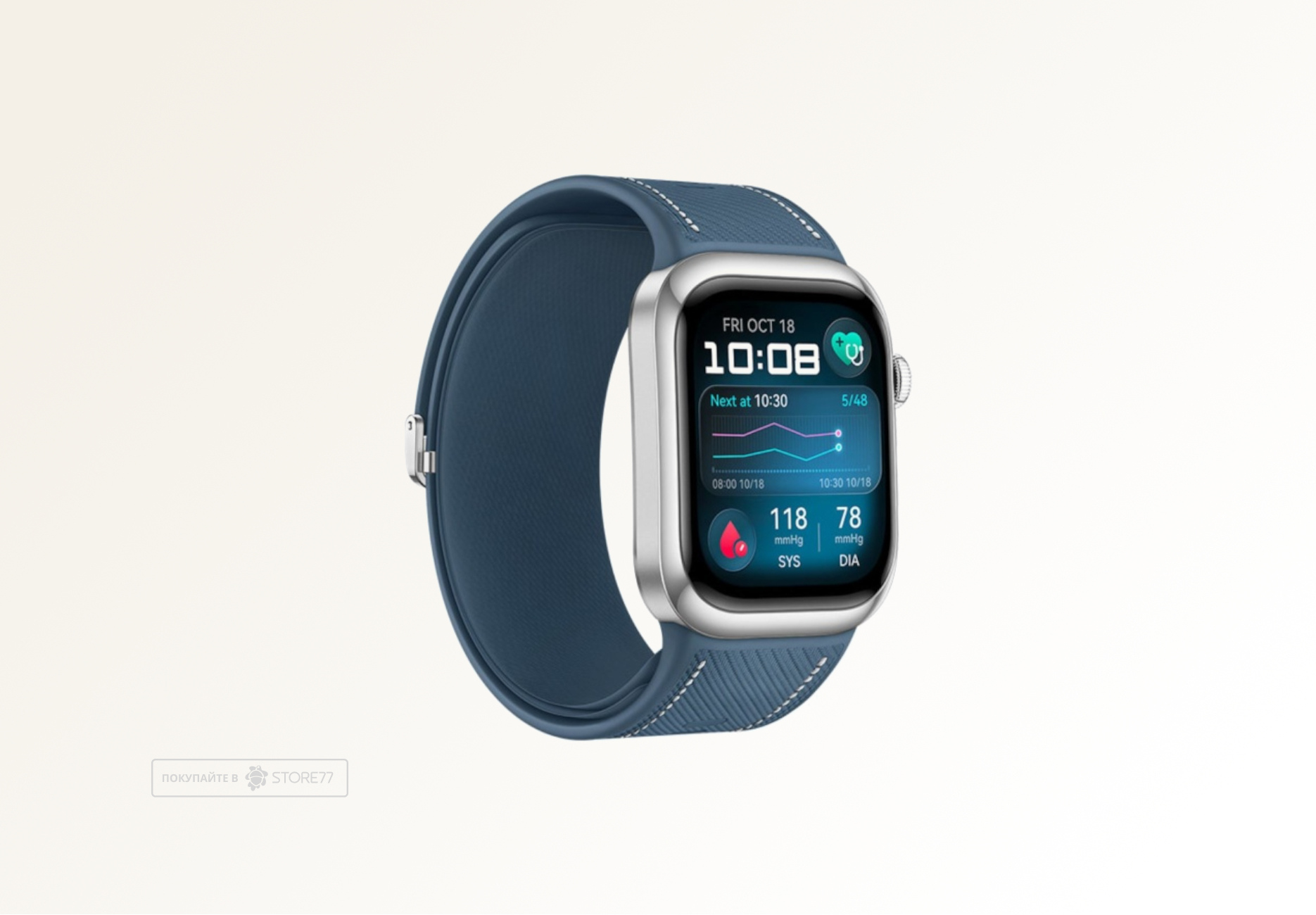 Умные часы Huawei Watch D2, цвет: серебристый (Silver)