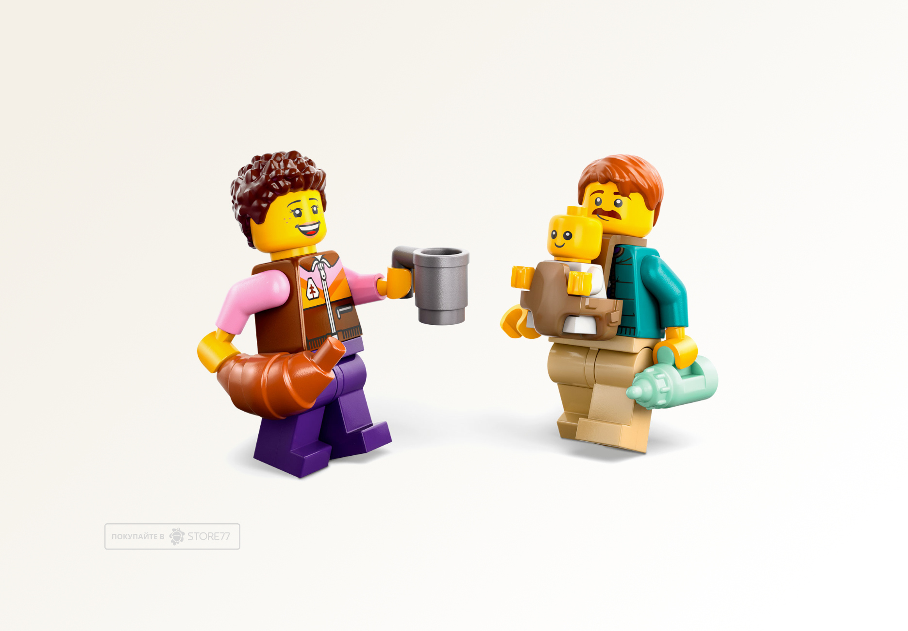 Конструктор LEGO City 60454 Туристический фургон для отдыха и приключений