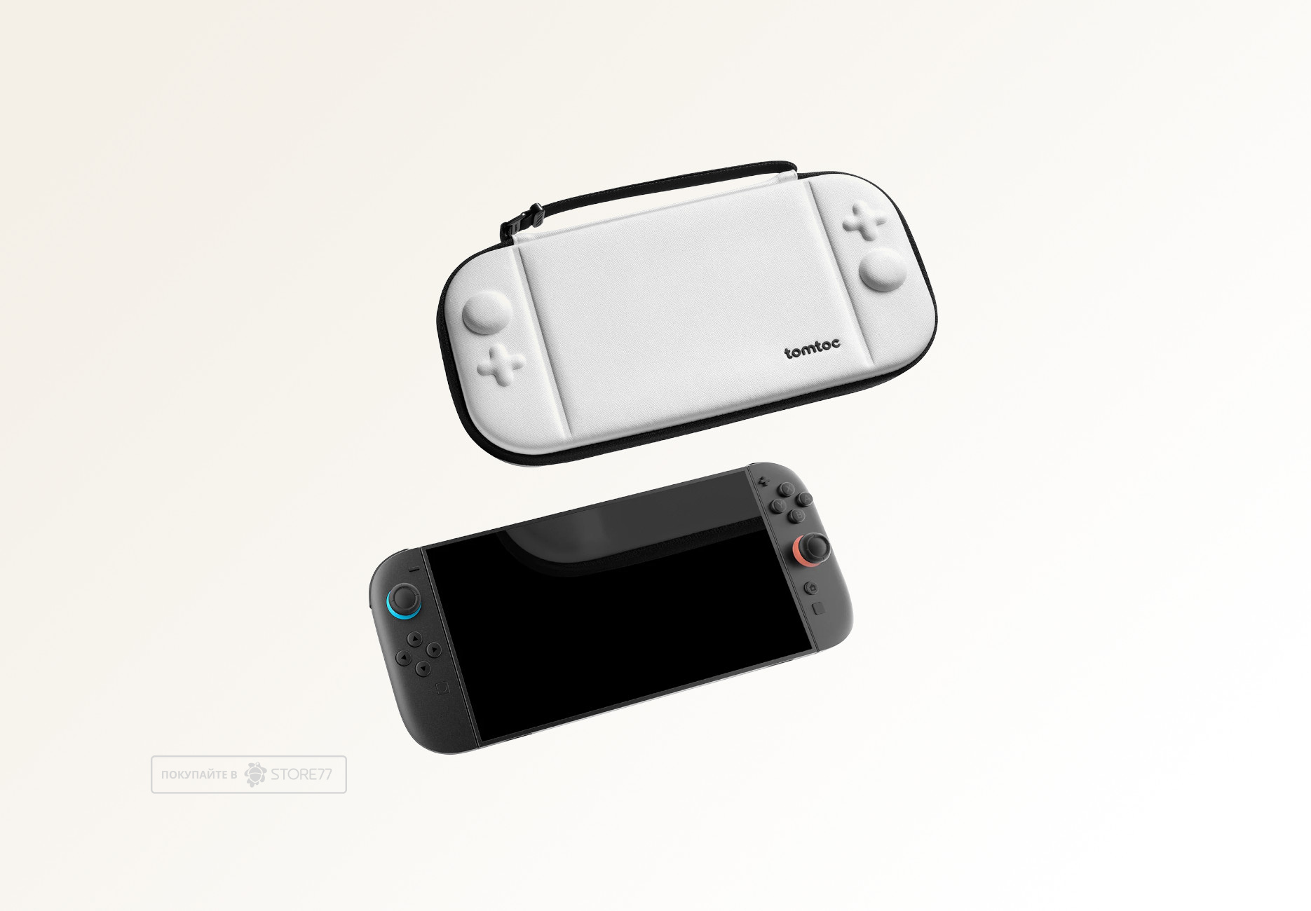 Чехол Tomtoс Gaming для Nintendo Switch 2 (Белый)