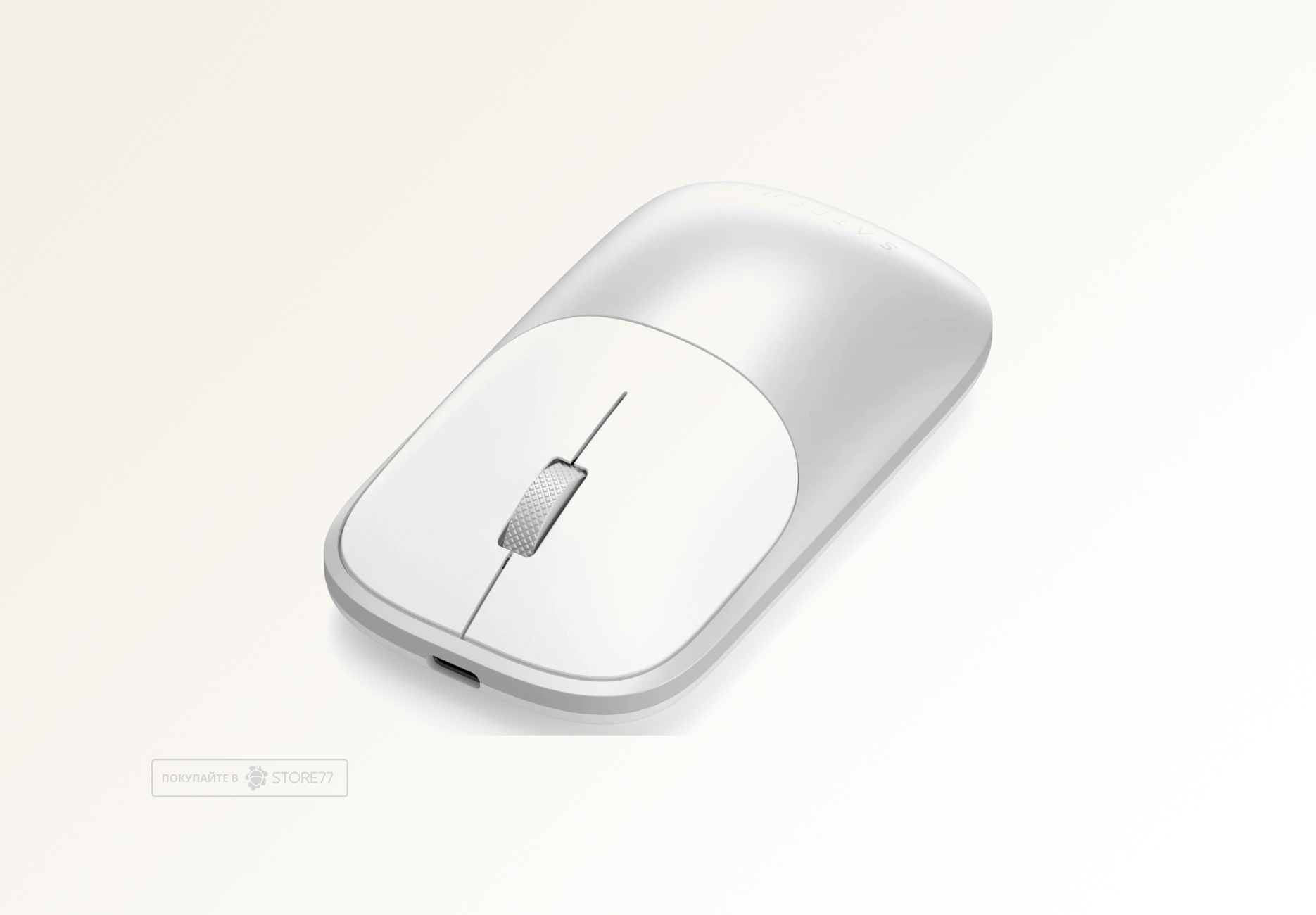 Беспроводная компьютерная мышь Satechi Slim EX Multi-Mode (Серебристая)
