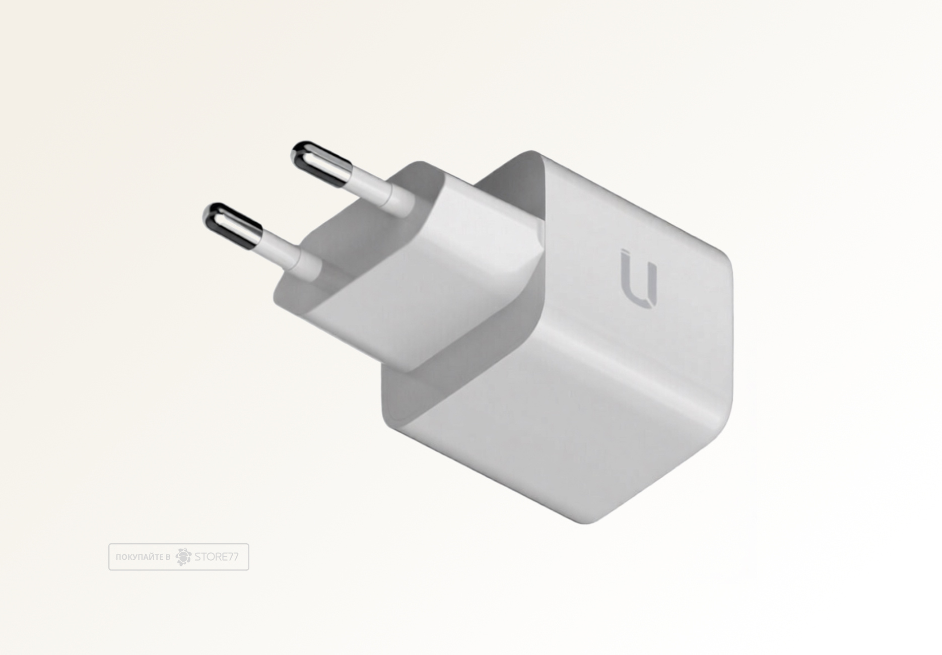 Сетевое зарядное устройство JUST USE 45 Вт GaN USB-С (Белое)