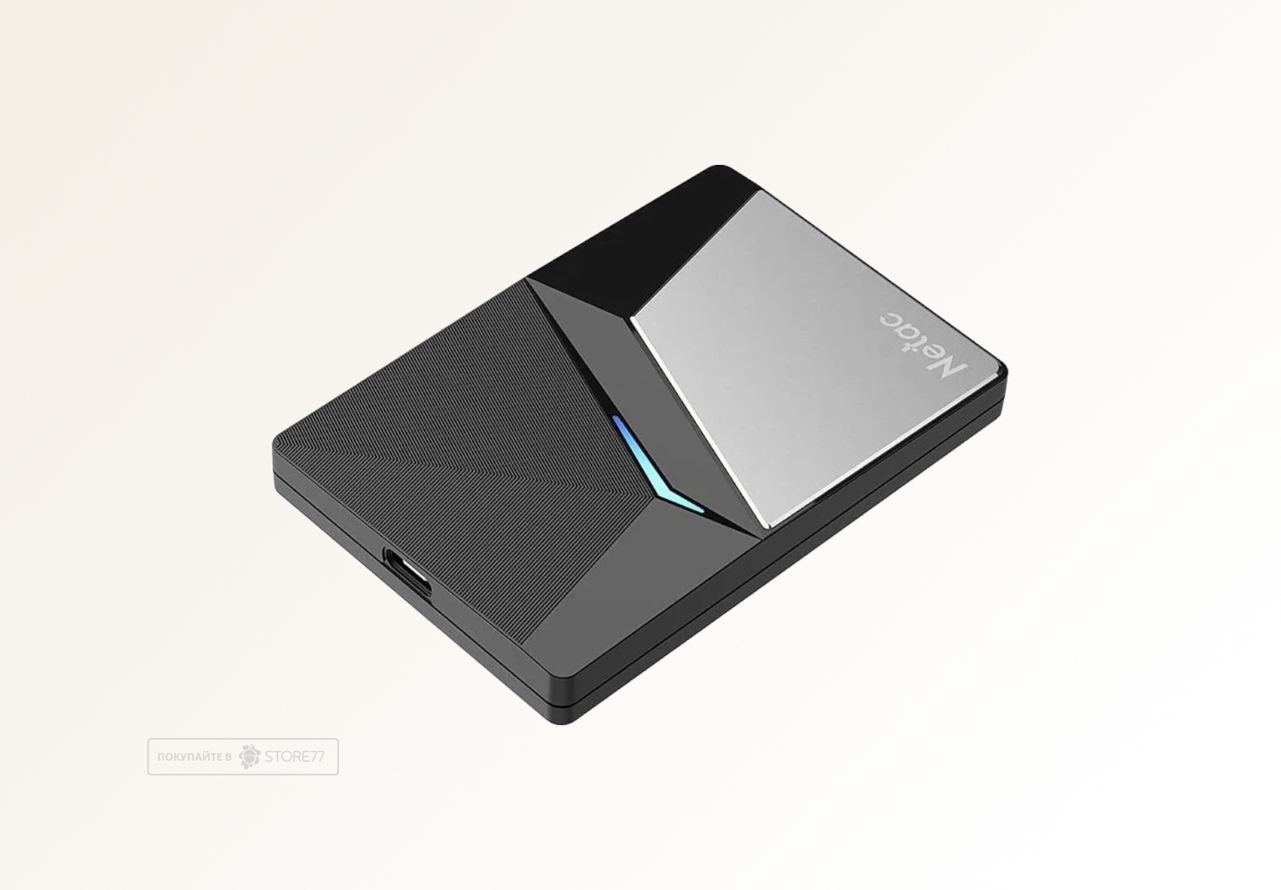 Внешний SSD диск Netac Z7S 120 ГБ (Черный)