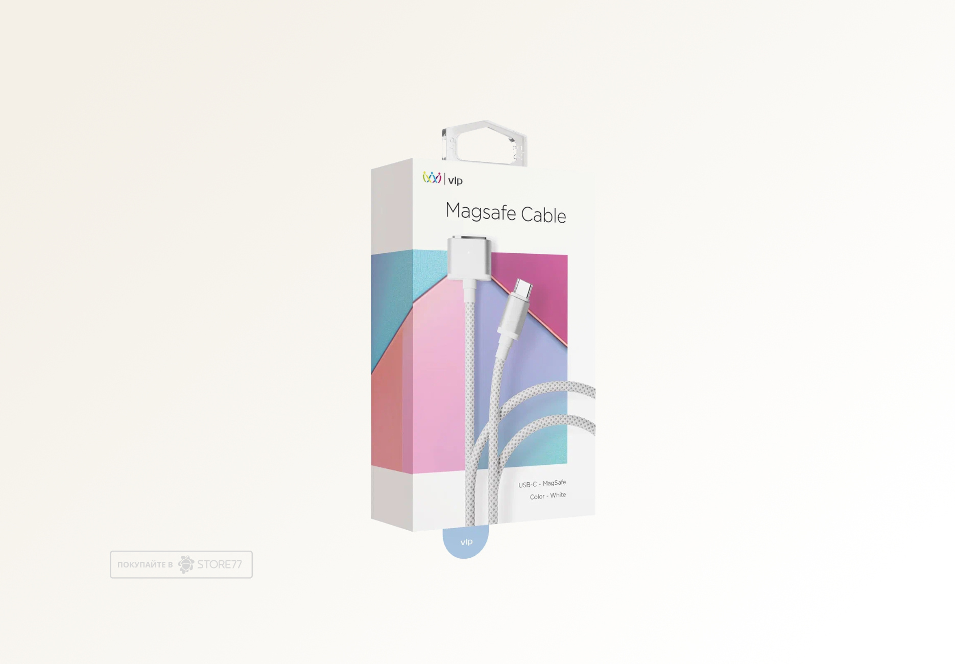 Кабель VLP USB-C - MagSafe, 2.0 м (Серебристый)