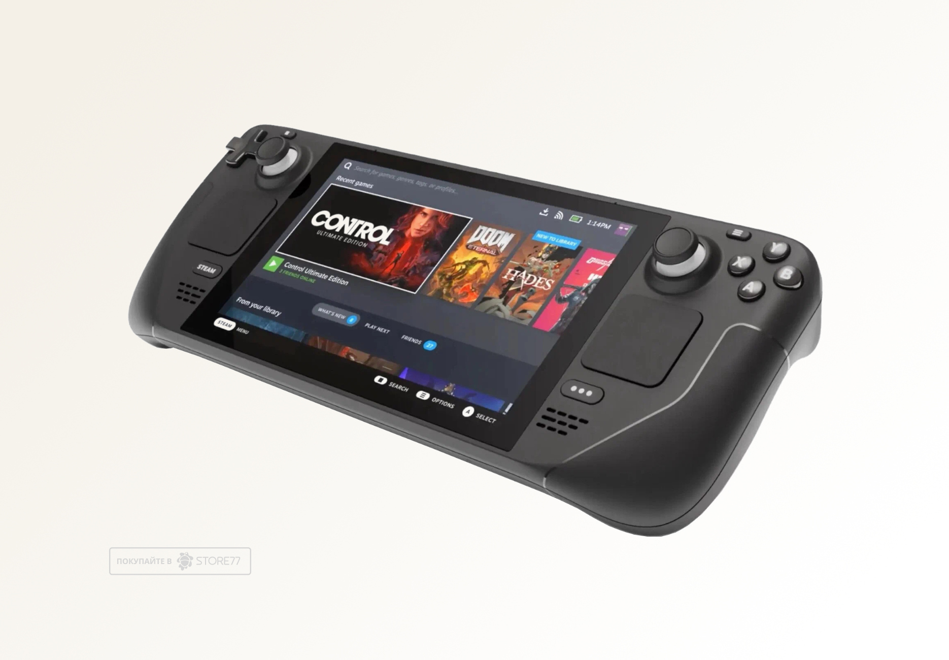 Игровая приставка Valve Steam Deck OLED 1 ТБ (Черная)