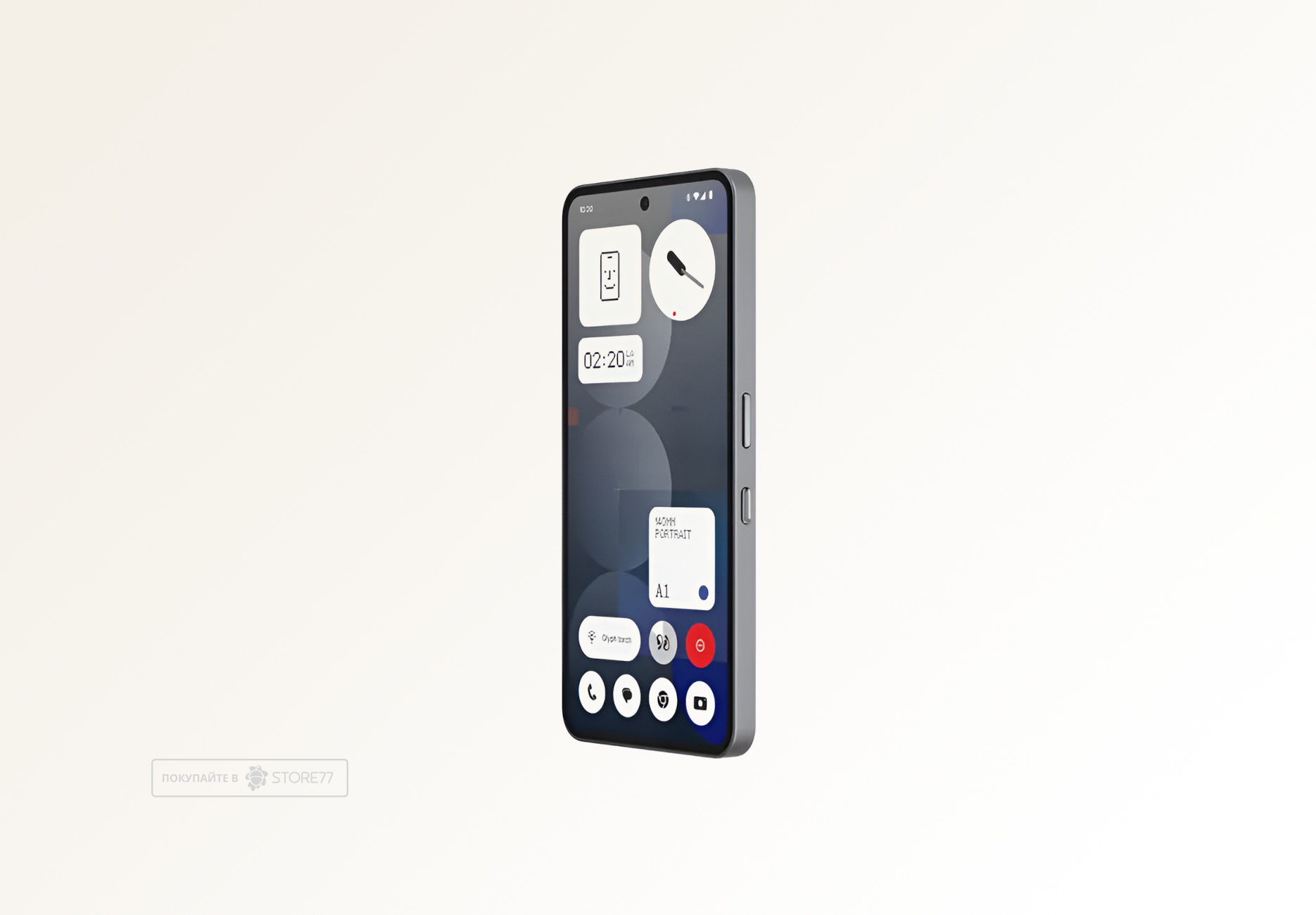 Телефон Nothing Phone (3a) Pro 12/256 ГБ (Серый)