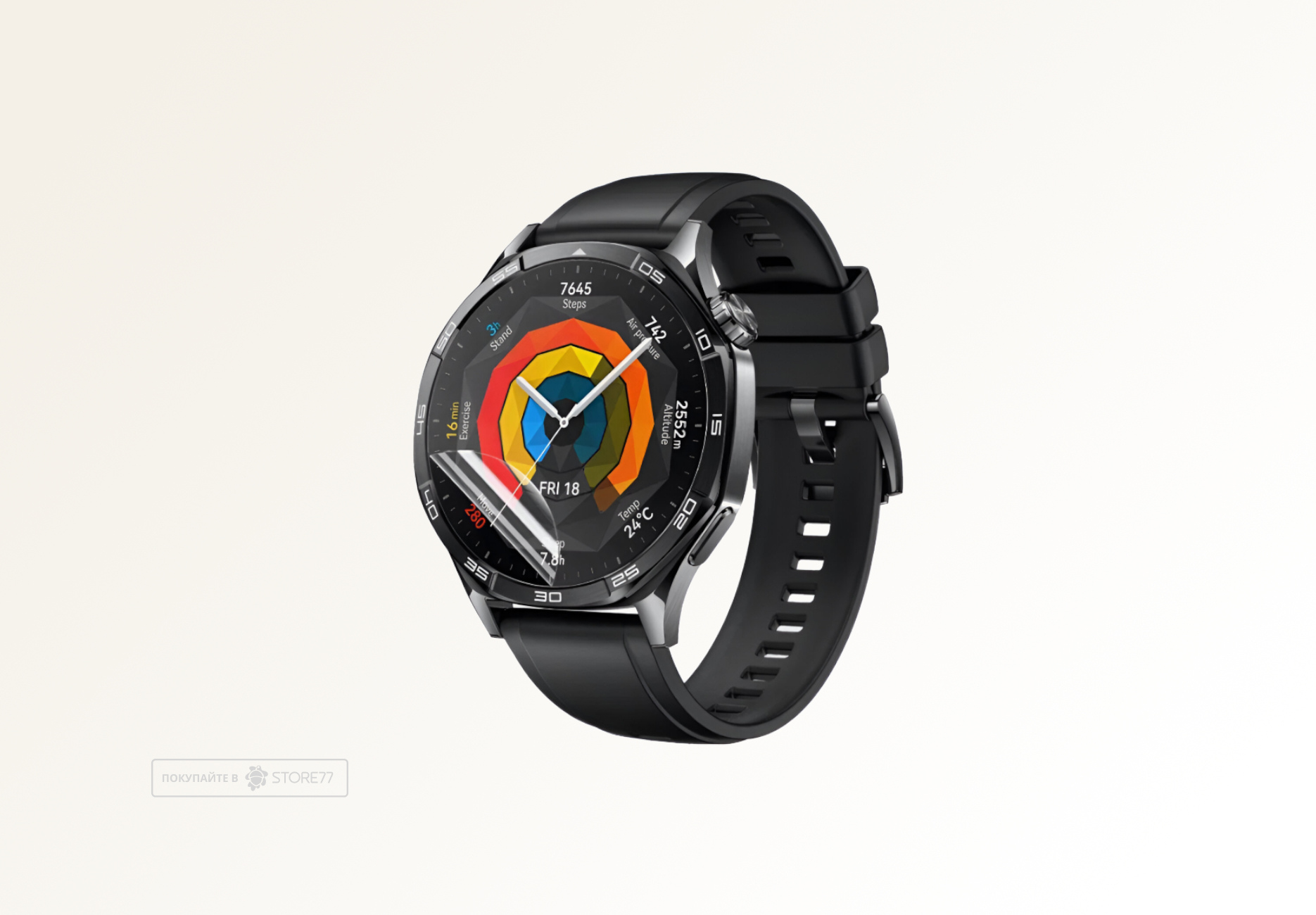 Гидрогелевая пленка для Huawei Watch GT 5 46мм (Матовая)
