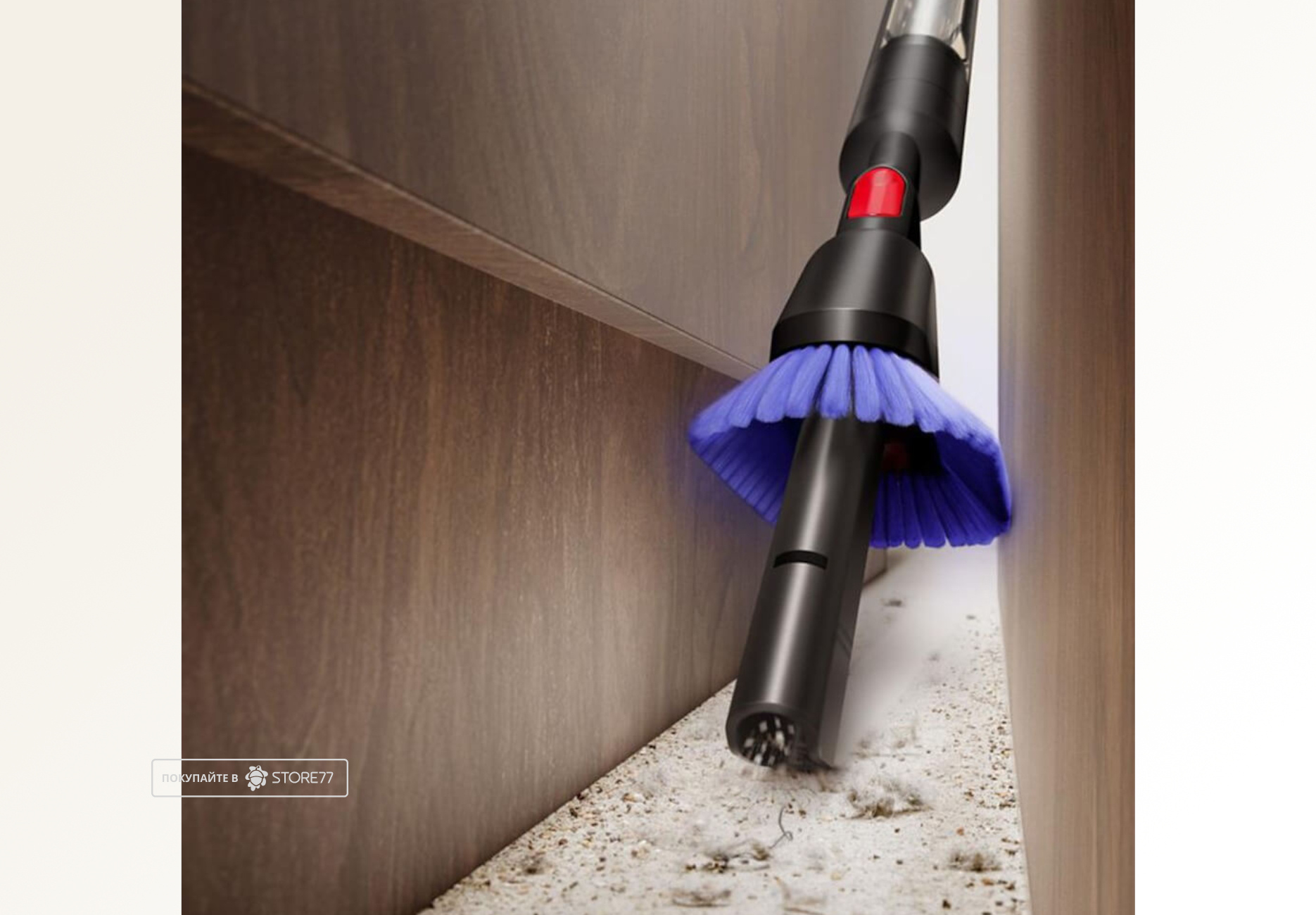 Беспроводной пылесос Dyson PencilVac Fluffy, цвет: черный (Black) Вилка EU