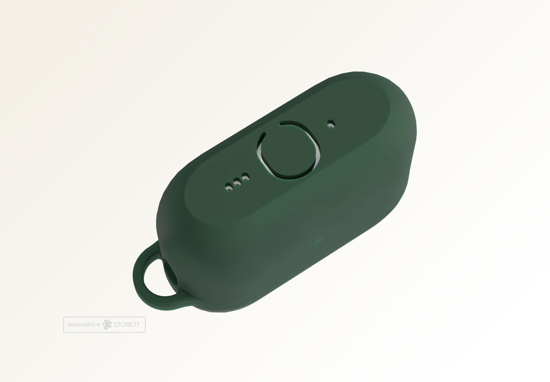 Чехол VLP Charm Case для AirPods Pro 3 (Темно-зеленый)