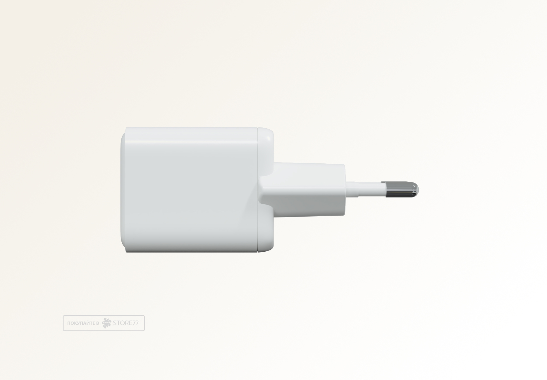 Сетевое зарядное устройство Magssory Nano 45 Вт GaN USB-C (Белое)