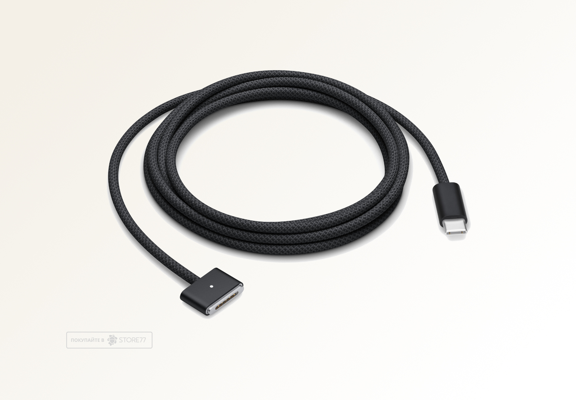Кабель Apple USB-C - Magsafe 3, 2 м (Космический Черный)