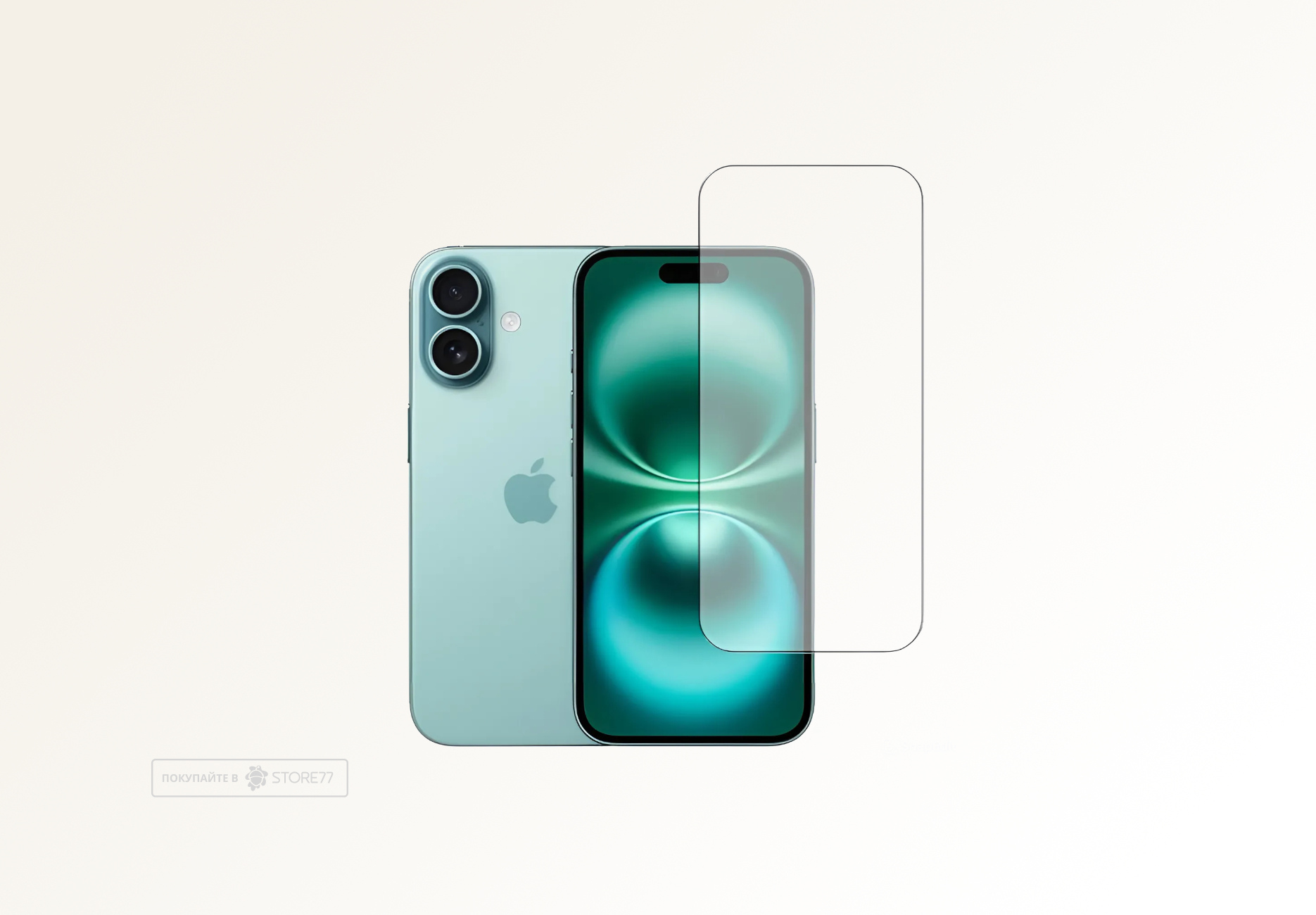 Защитное стекло Supglass для iPhone 16 Plus (Без рамки)