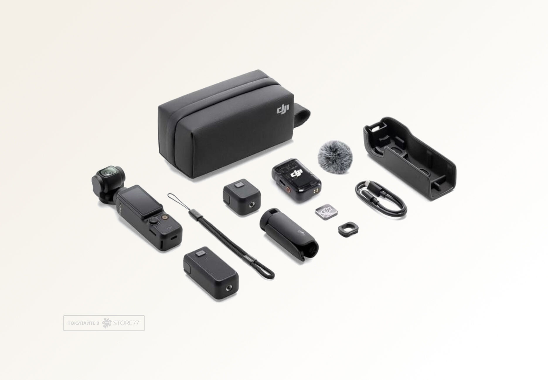 Экшн-камера DJI Osmo Pocket 3 Creator Combo цвет: черный (Black)