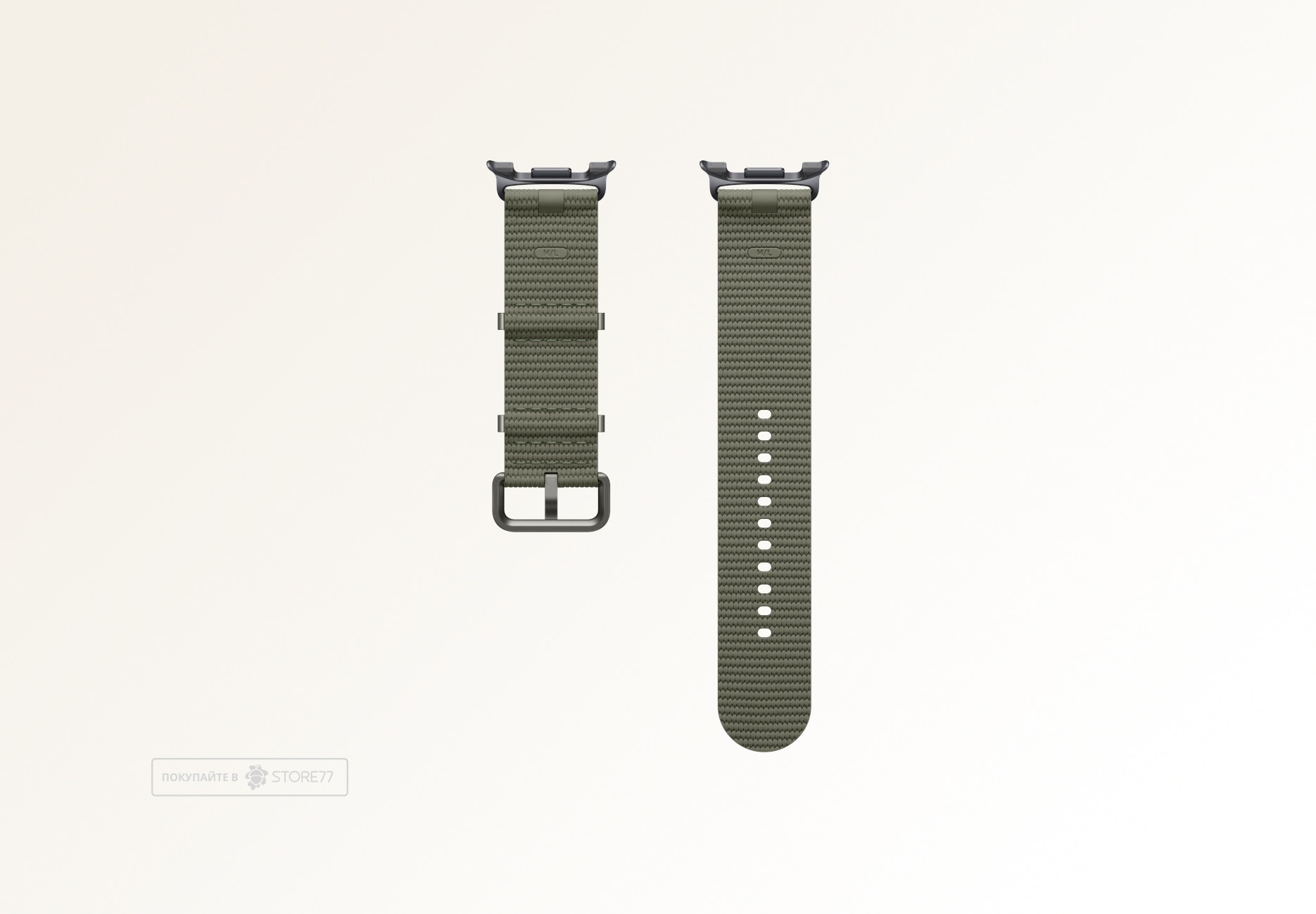 Ремешок Samsung Athleisure для Galaxy Watch 9/8/8 Classic, размер M/L (Зеленый)