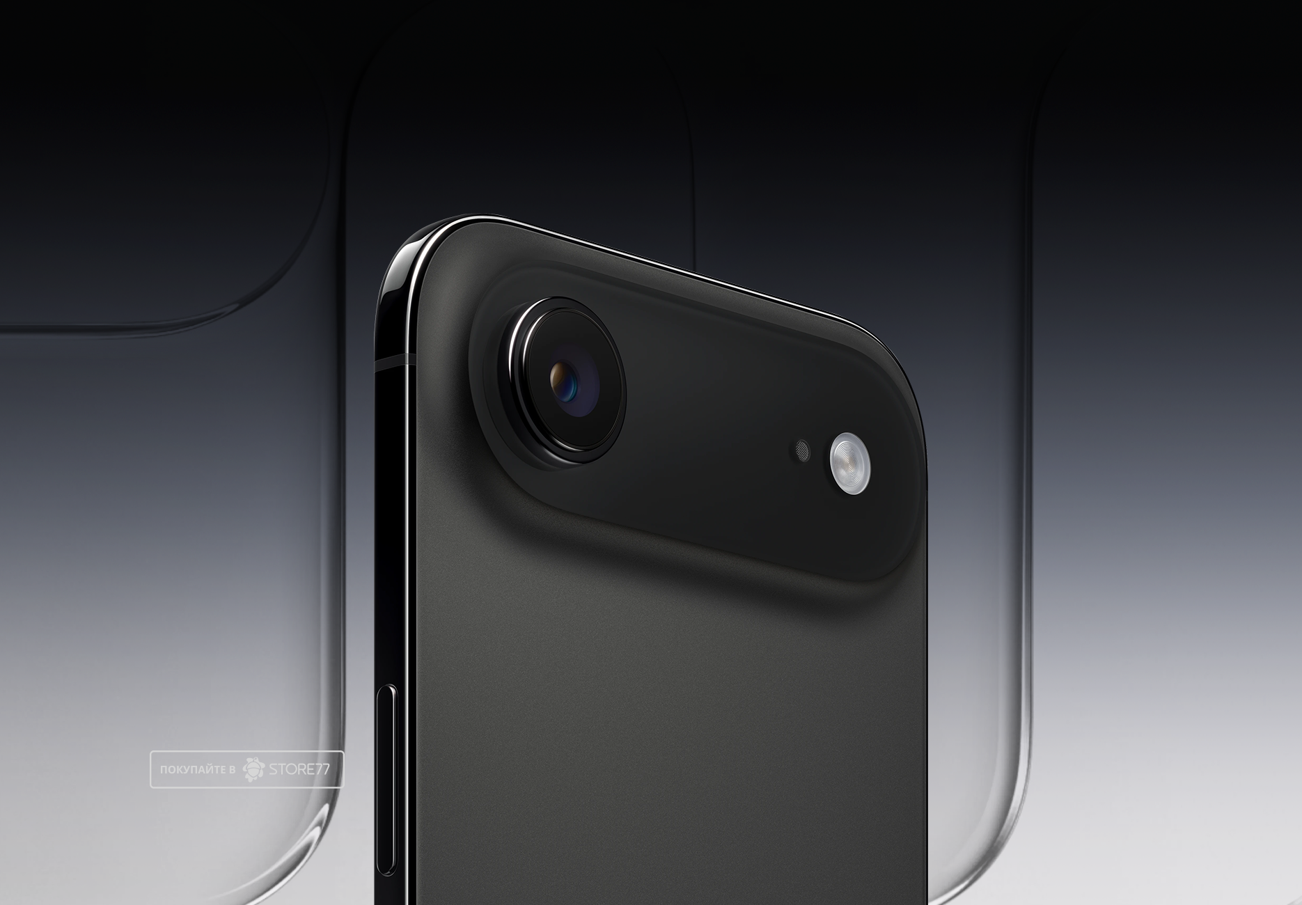 Телефон Apple iPhone Air 1 ТБ, eSim (электронная SIM-карта), цвет: черный космос (Space Black)