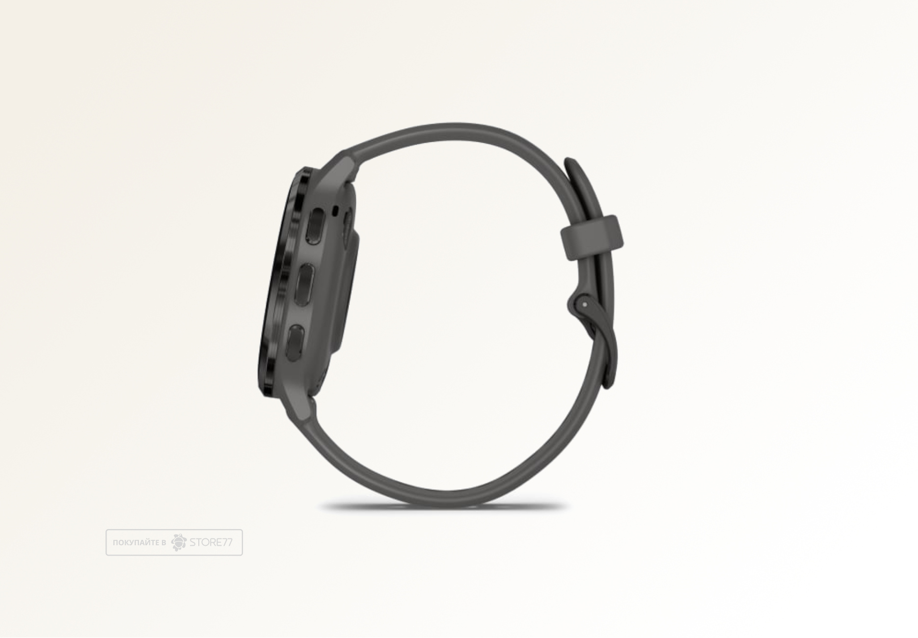 Умные часы Garmin VENU 3s 41 мм, корпус: серый (Slate), с серым силиконовым ремешком (Pebble/Gray)