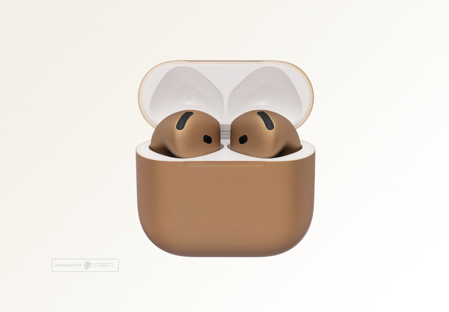 Беспроводные наушники Apple AirPods 4 с шумоподавлением (Золотой)