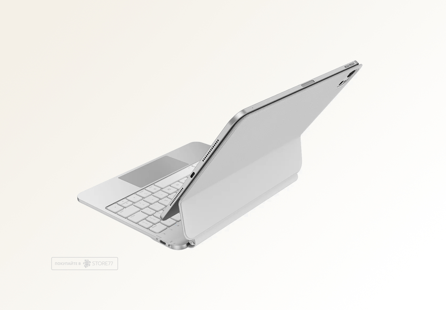 Клавиатура Uniq Venno Pro для iPad Pro 11 M4/M5 (Белая)