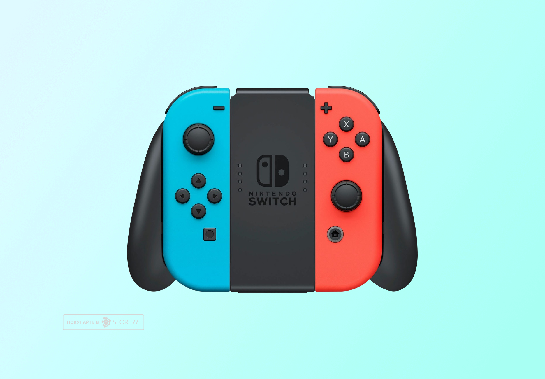 Игровая приставка Nintendo Switch OLED (Синий/Красный)