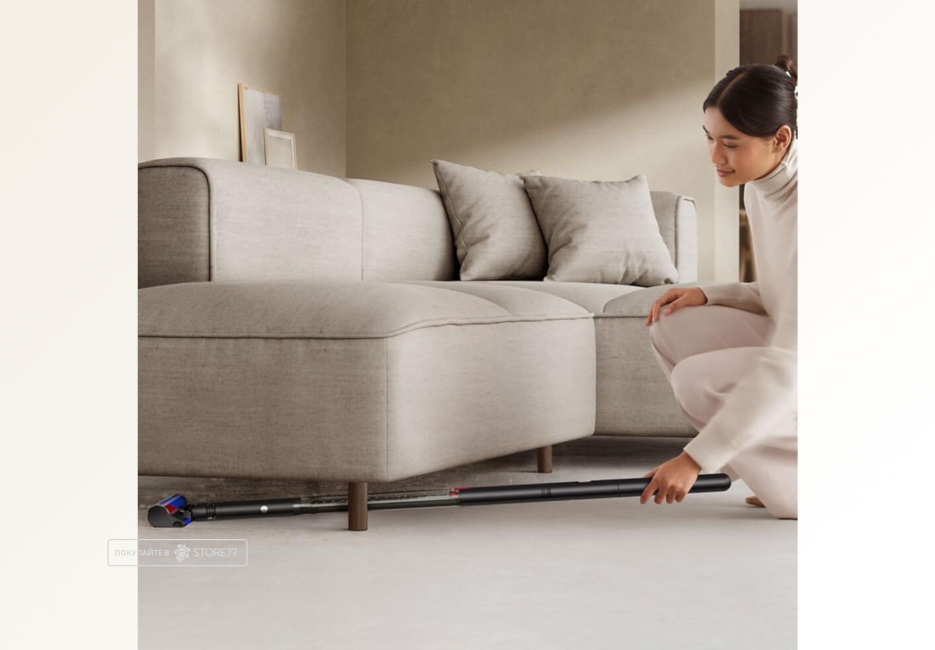 Беспроводной пылесос Dyson PencilVac Fluffy, цвет: черный (Black) Вилка EU