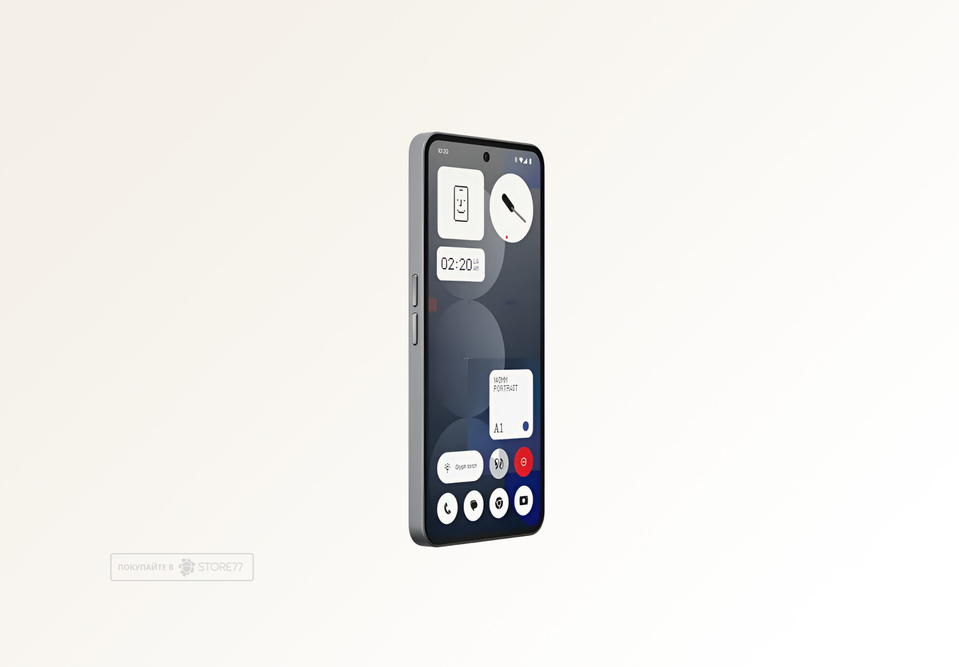 Телефон Nothing Phone (3a) Pro 12/256 ГБ (Серый)
