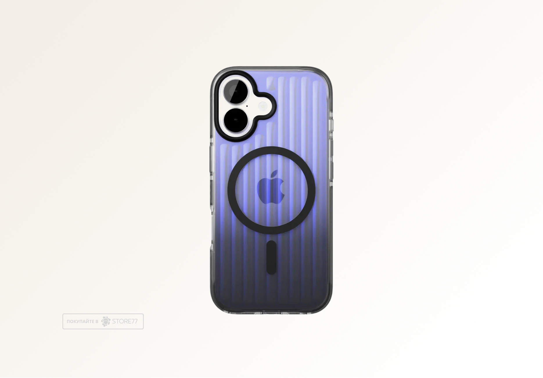 Чехол защитный VLP Pulse Case с поддержкой MagSafe для iPhone 17 (Черный)