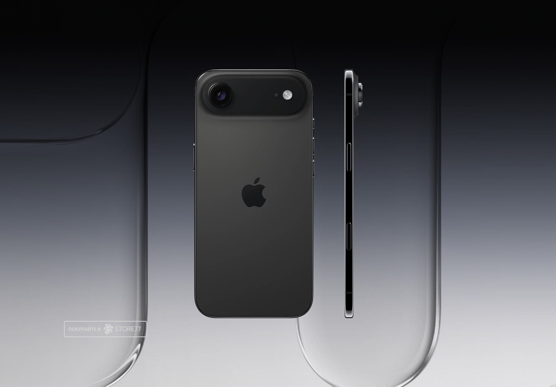 Телефон Apple iPhone Air 512 ГБ, eSim (электронная SIM-карта), цвет: черный космос (Space Black)