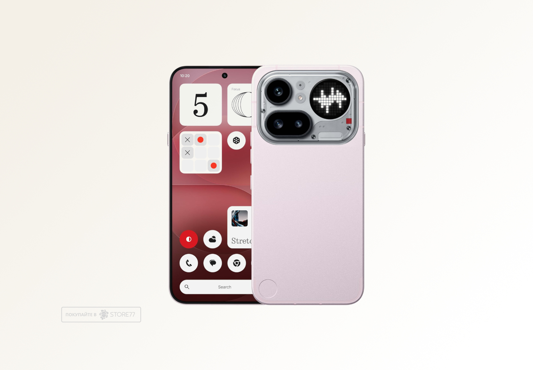 Телефон Nothing Phone (4a) Pro 12/256 ГБ (Розовый)