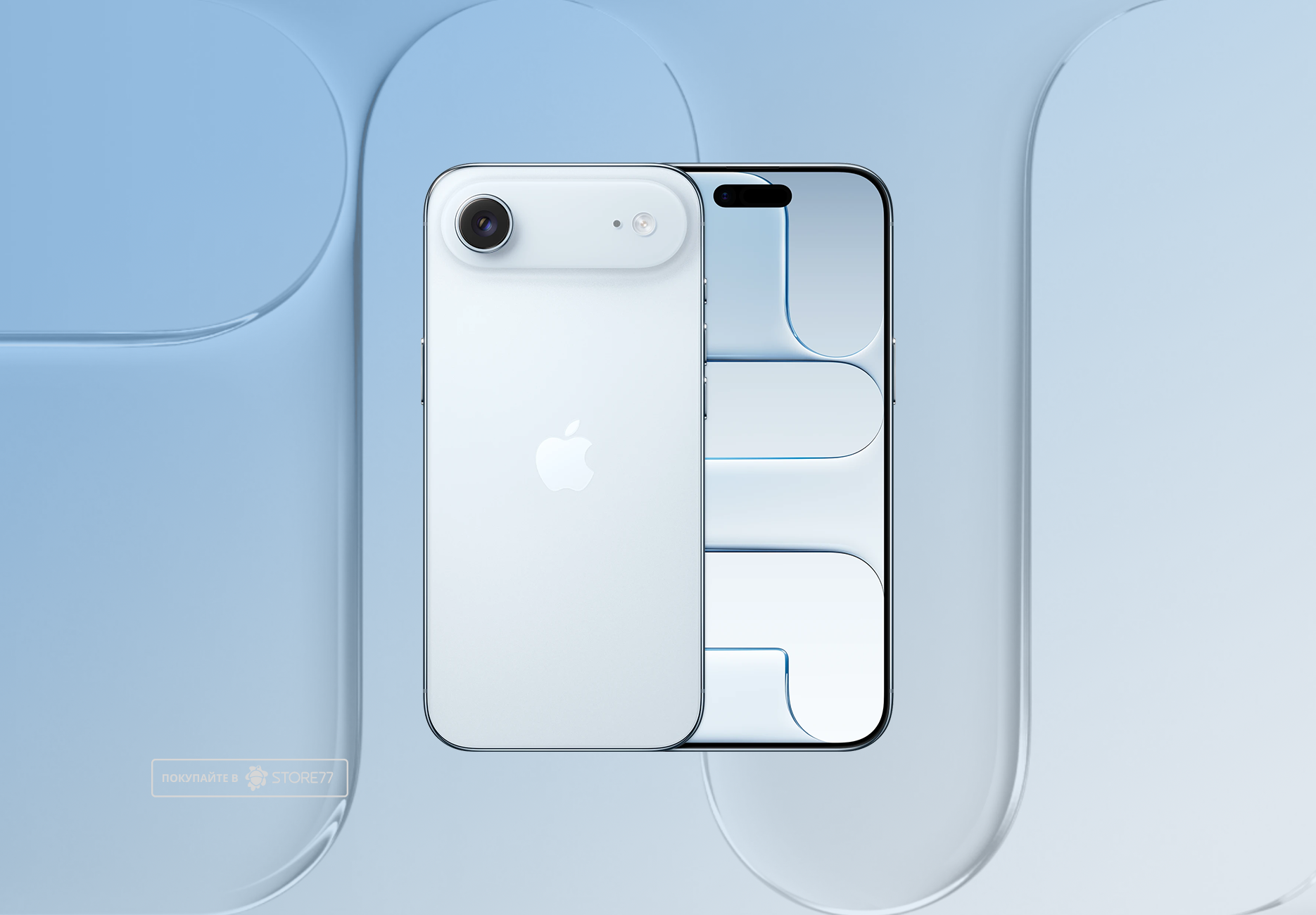 Телефон Apple iPhone Air 512 ГБ, eSim (электронная SIM-карта), цвет: небесно-голубой (Sky Blue)