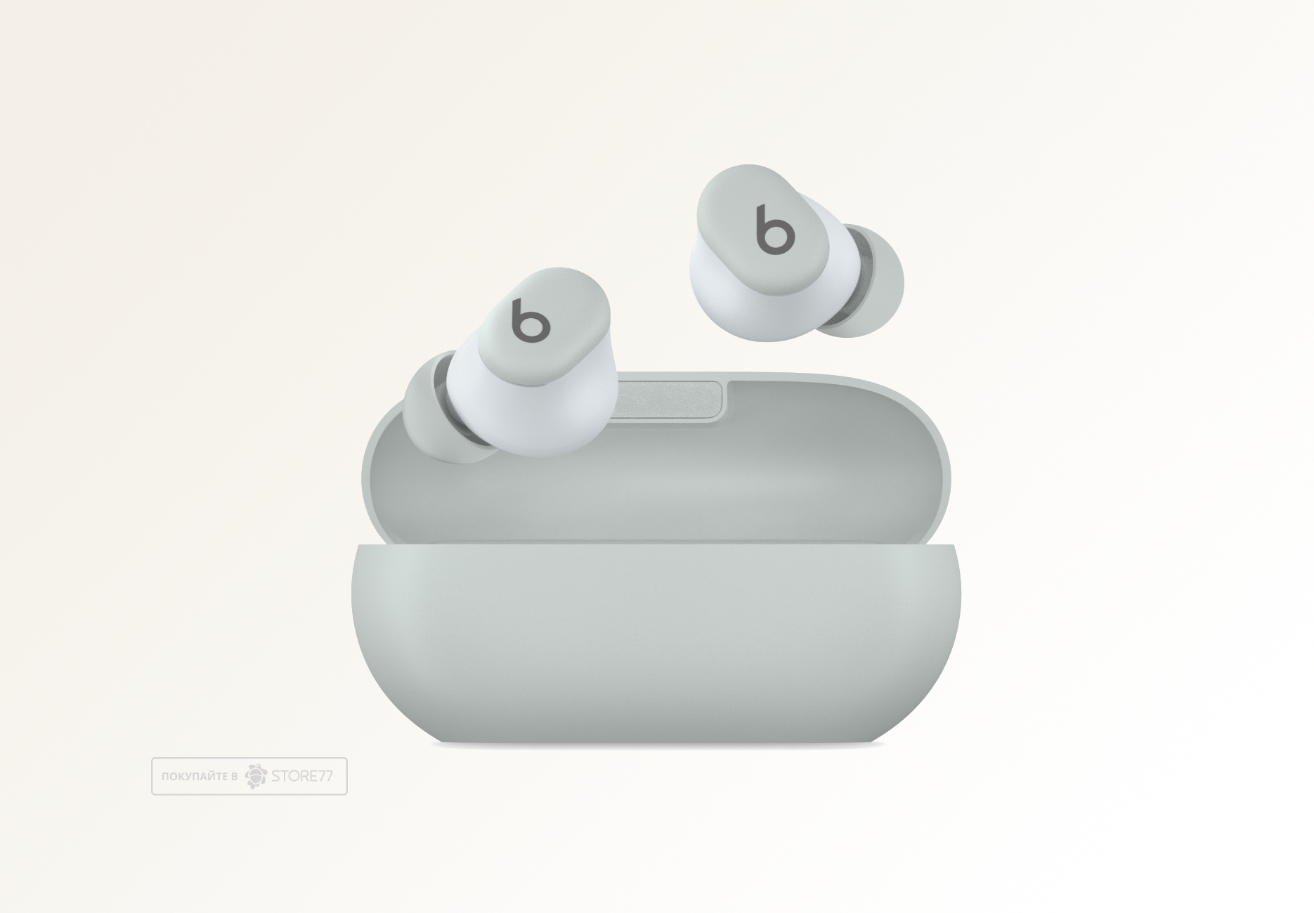 Беспроводные наушники Beats Solo Buds, цвет: штормовой серый (Storm Gray)
