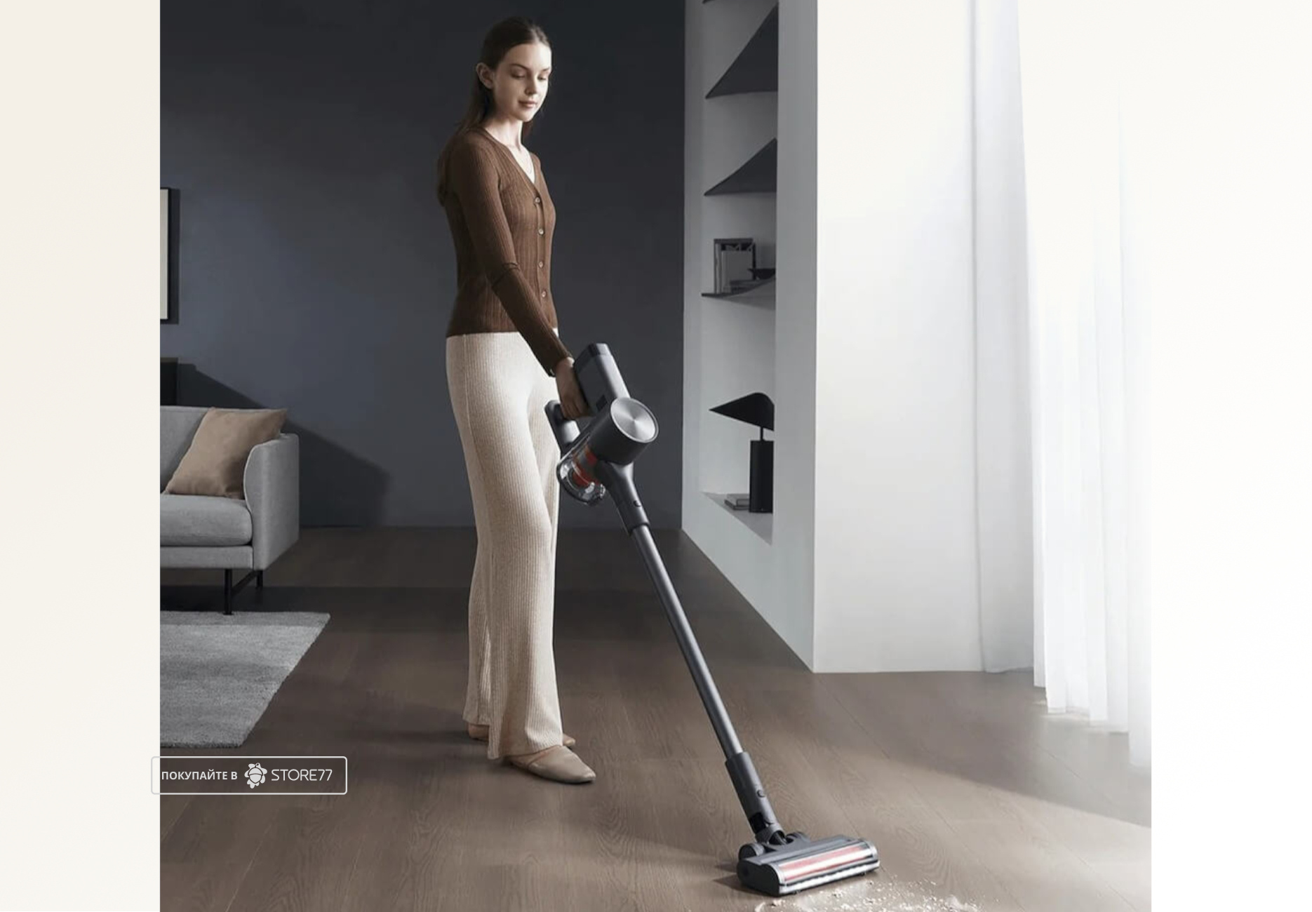 Беспроводной пылесос Xiaomi Vacuum Cleaner G20 Max EU (Чёрный)