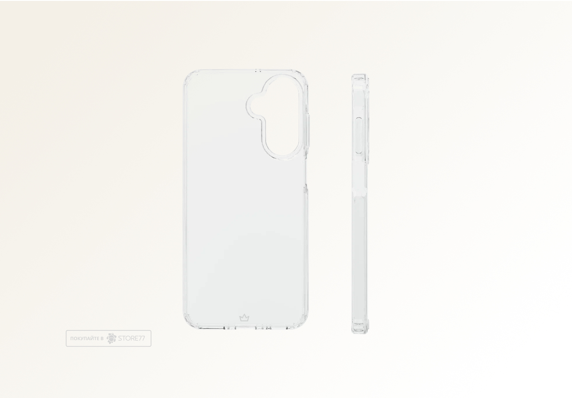 Чехол защитный VLP Crystal Case для Samsung Galaxy A26/A17 (Прозрачный)