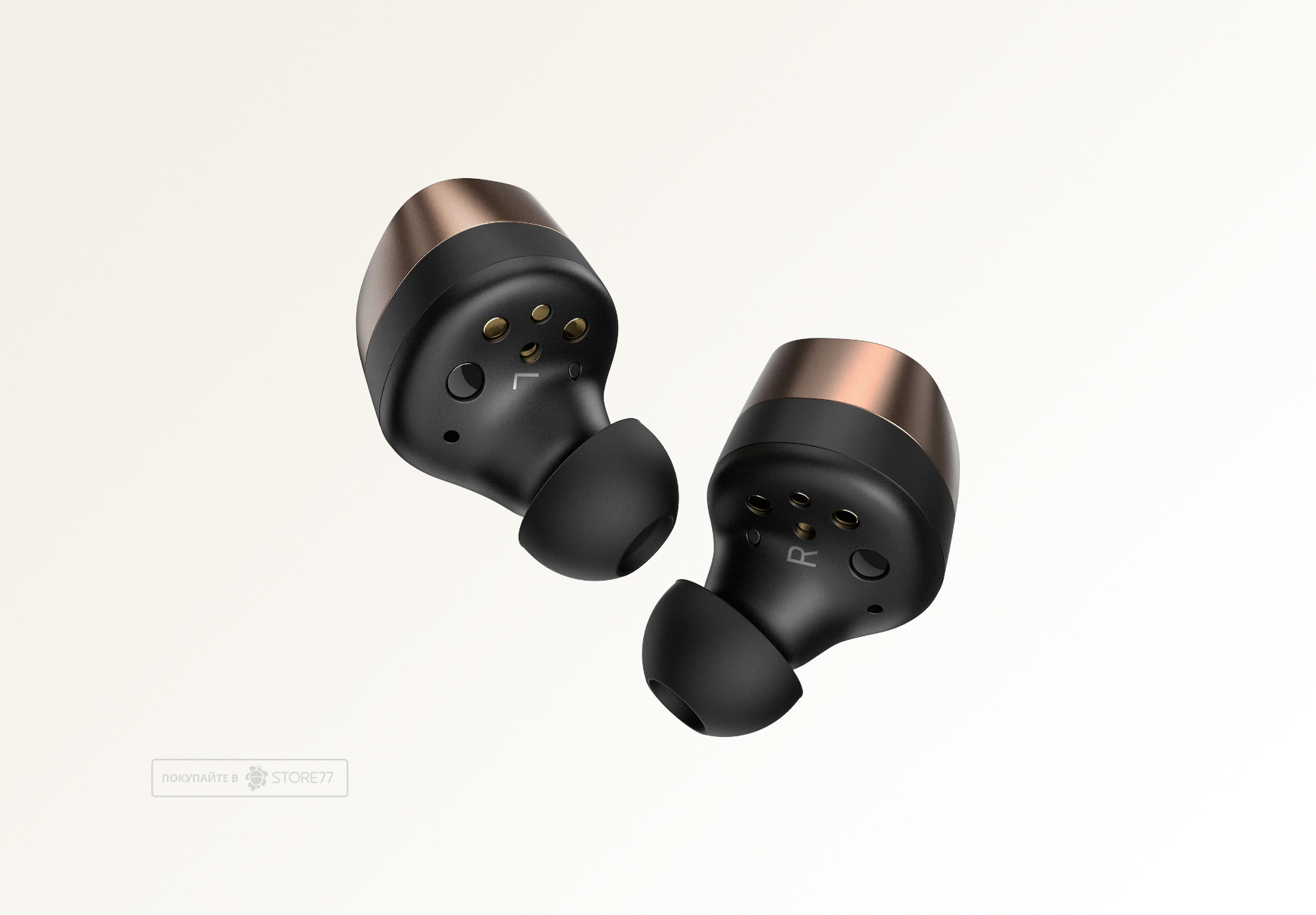 Беспроводные наушники Sennheiser Momentum True Wireless 4, цвет: черный/медный (Black/Cooper)