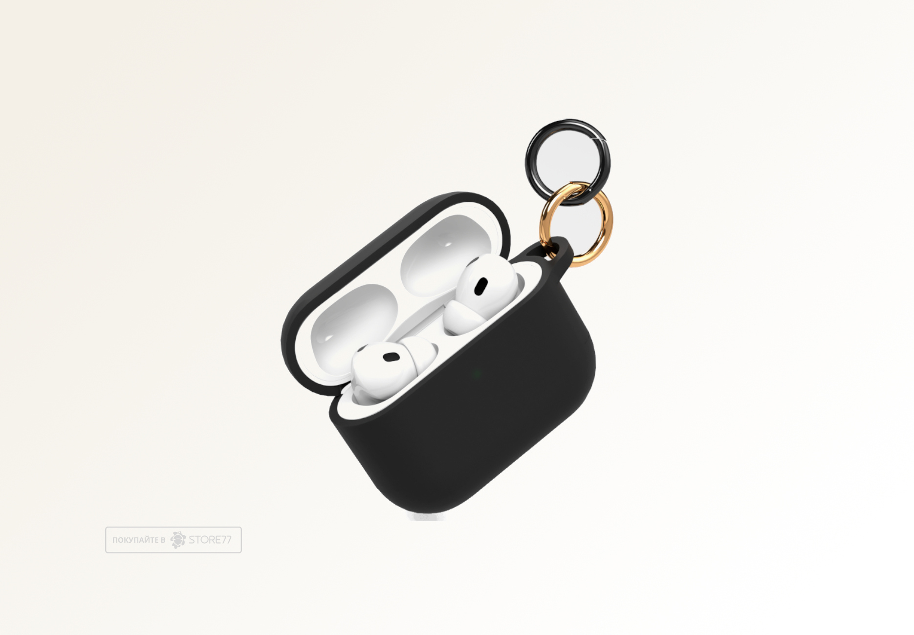 Чехол VLP Charm Case для AirPods Pro 3 (Черный)