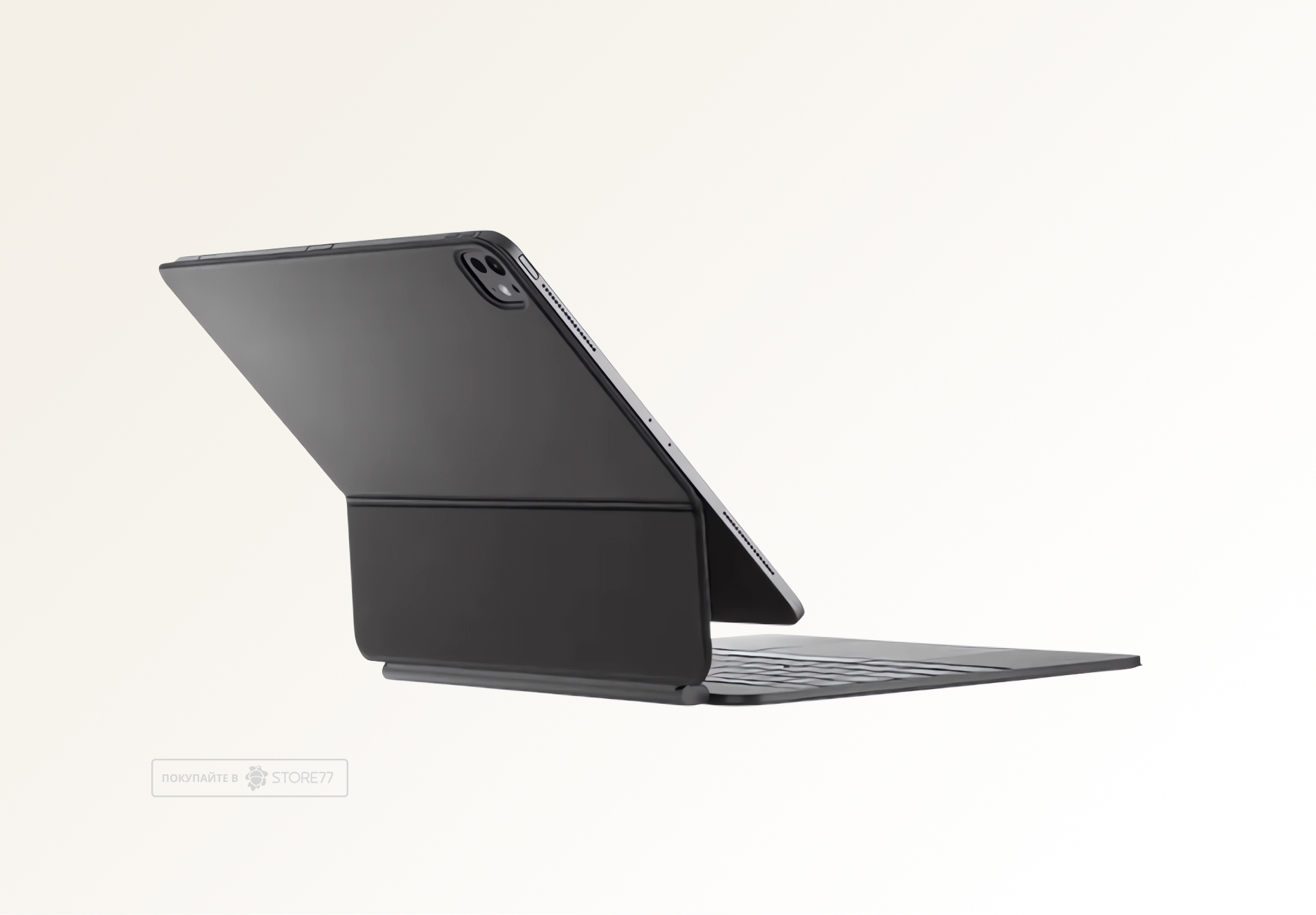 Чехол-клавиатура uBear FlexKey для iPad Pro 13" M4/M5 (Черная)