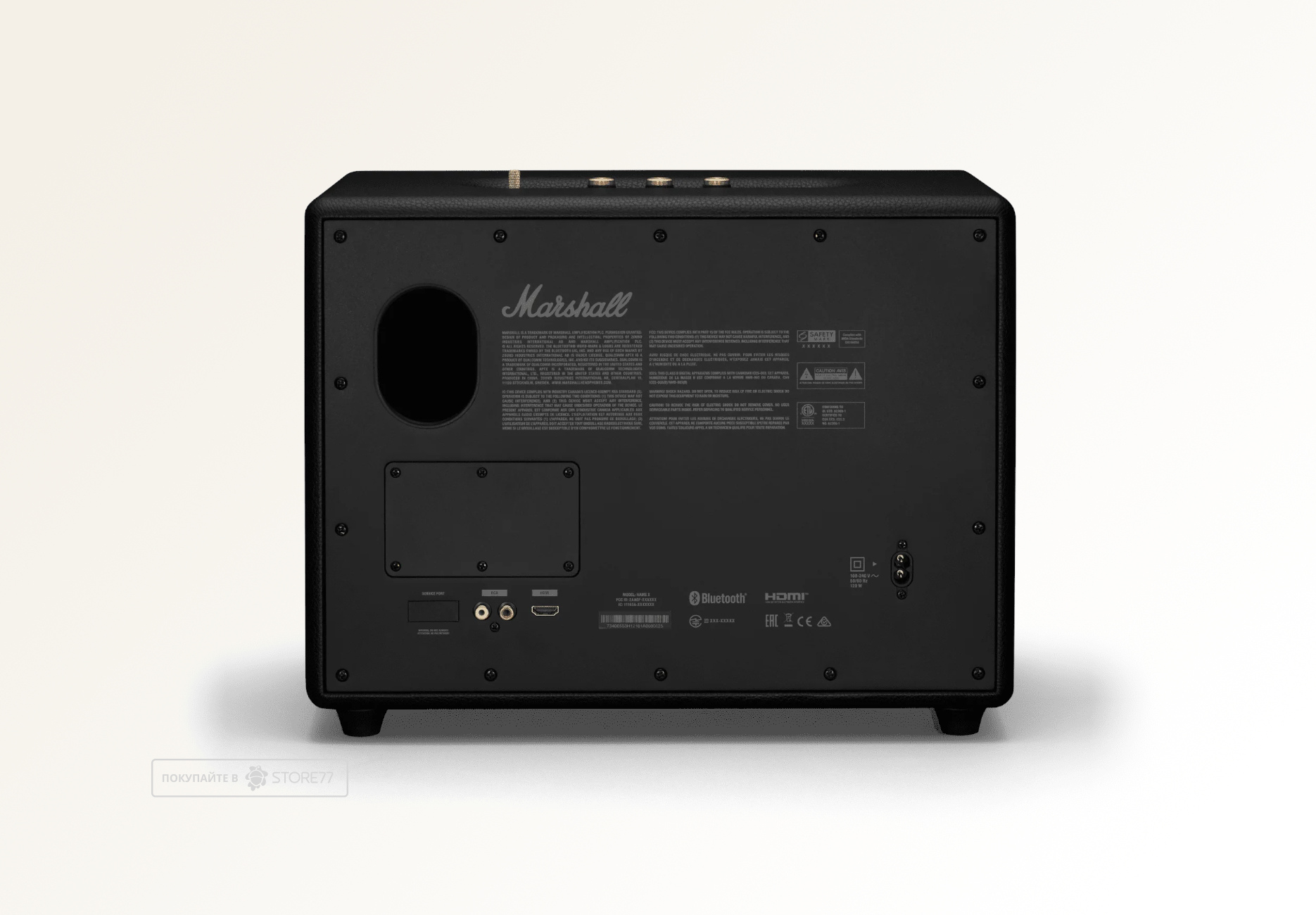 Портативная акустика Marshall Woburn 3 (Черная)