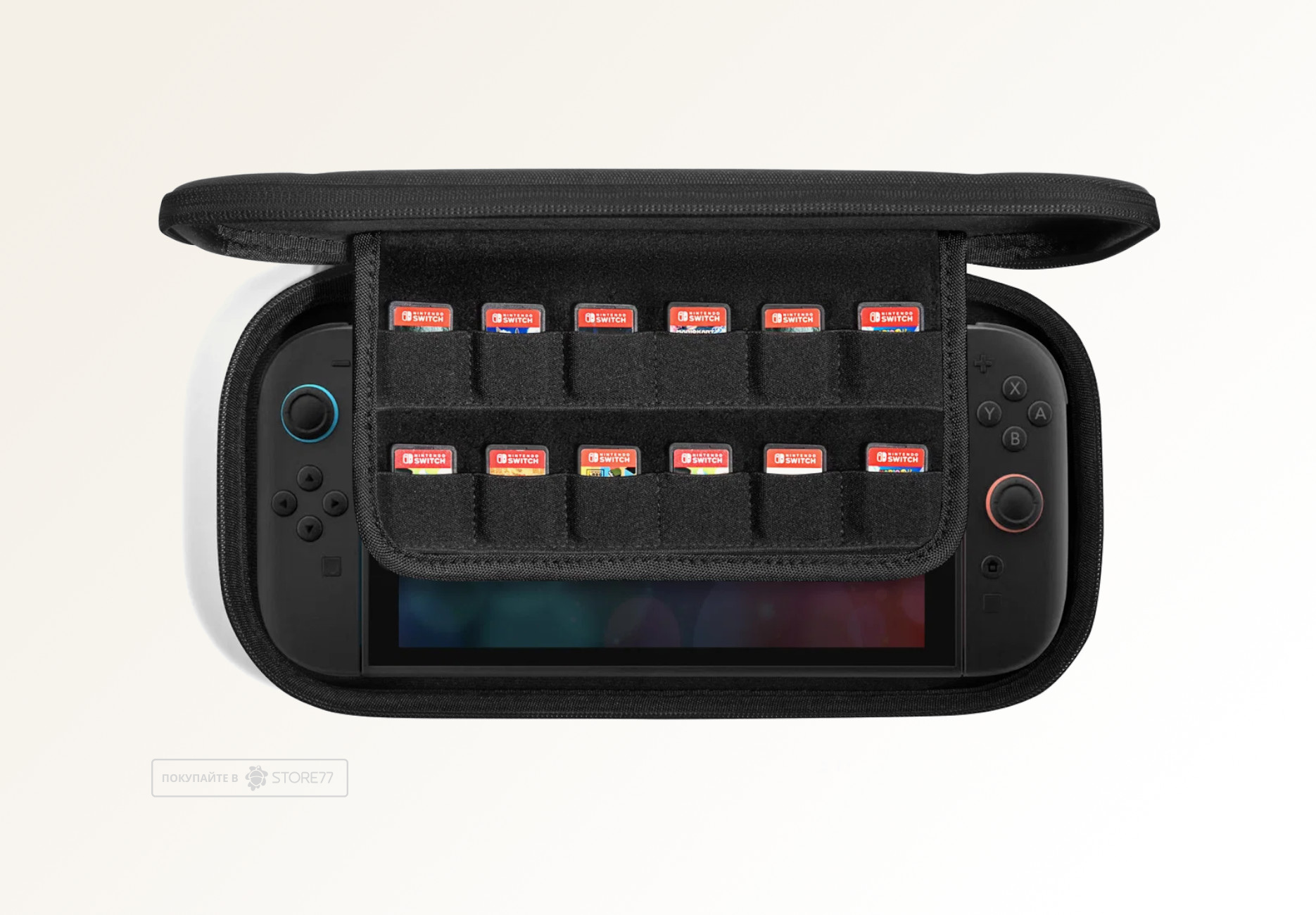 Чехол Tomtoс Gaming для Nintendo Switch 2 (Черный)