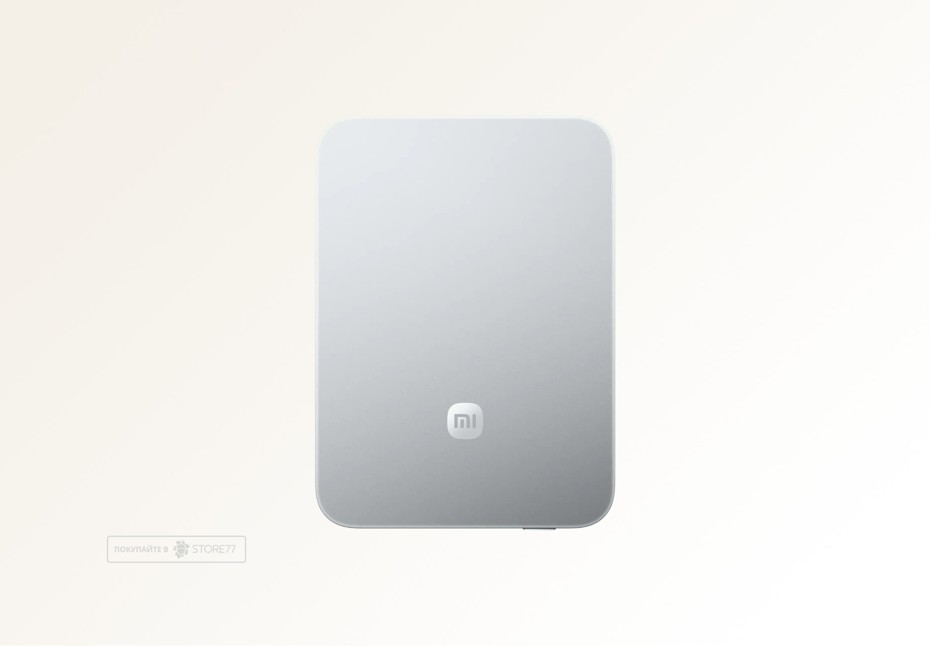 Внешний аккумулятор Xiaomi UltraThin Magnetic Power 5000мAч (Серебристый)