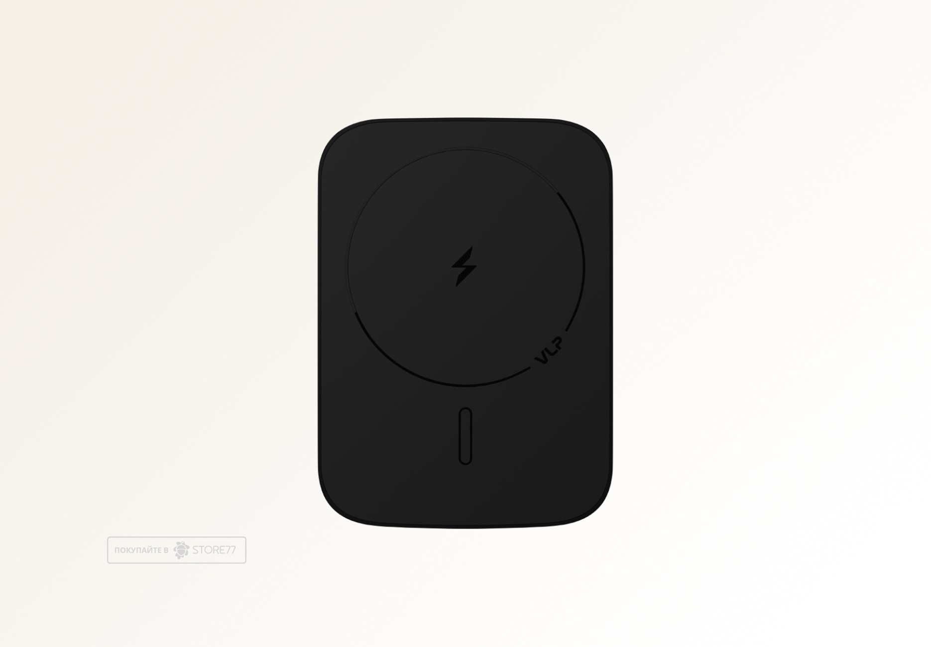 Внешний аккумулятор VLP Mag Energy 5000 мА·ч, 3A, USB-C (Черный)