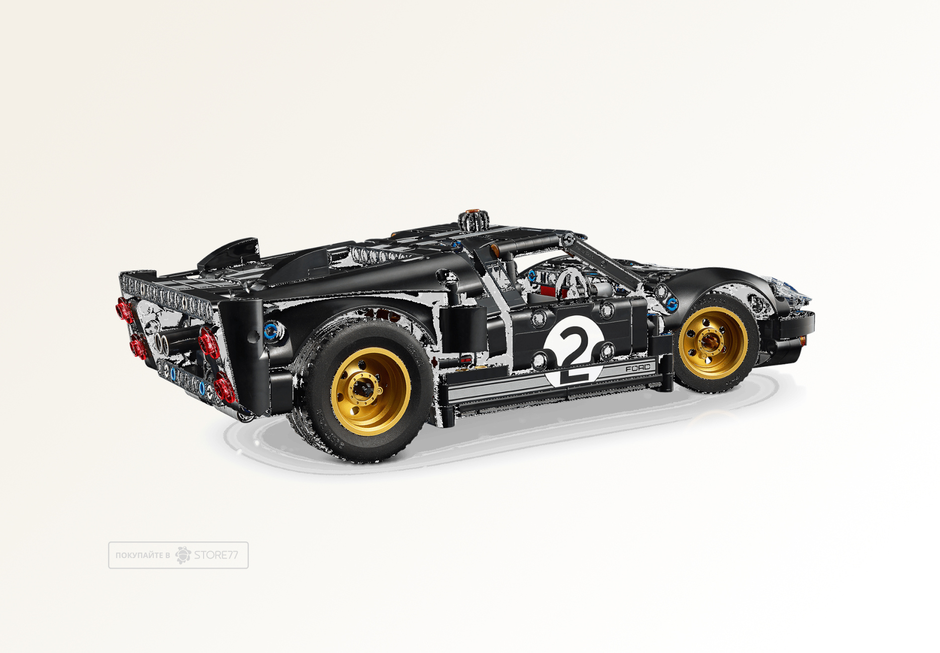 Конструктор LEGO Technic 42223 Гоночный автомобиль Ford GT40 MKII 1966
