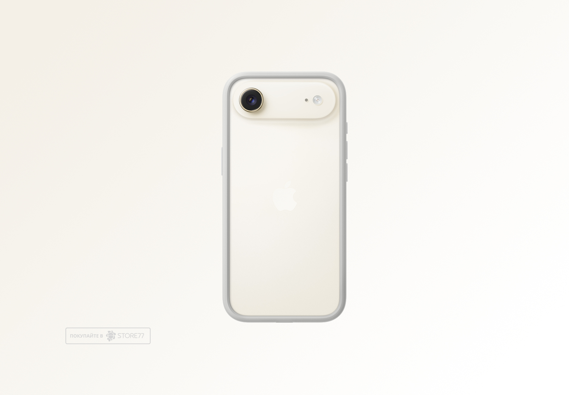 Чехол Apple Bumper для iPhone Air, цвет: серый (Light Gray)