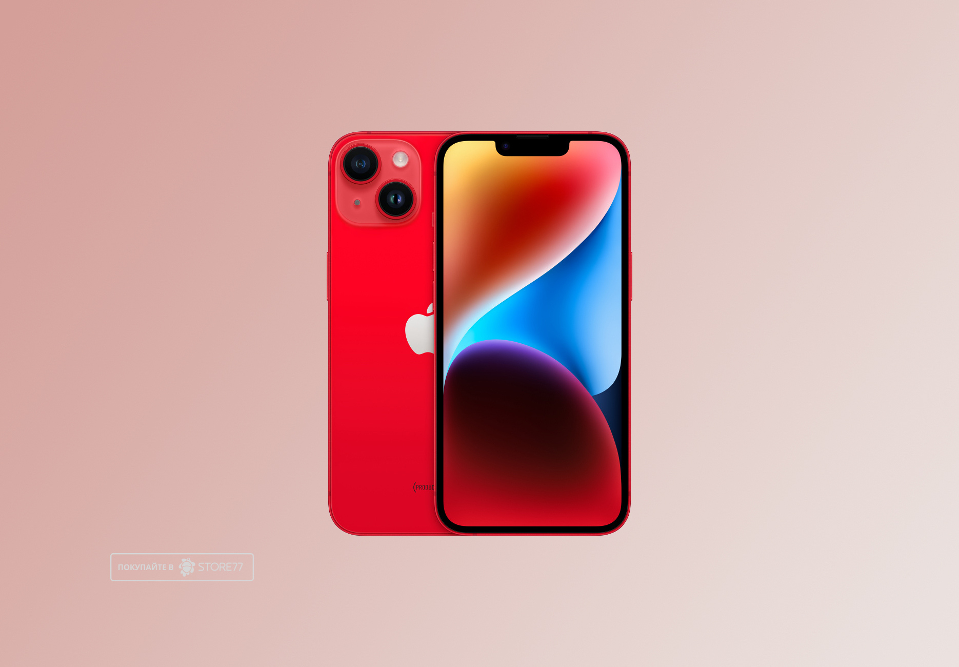 Телефон Apple iPhone 14 256 ГБ, цвет: красный (PRODUCT)RED