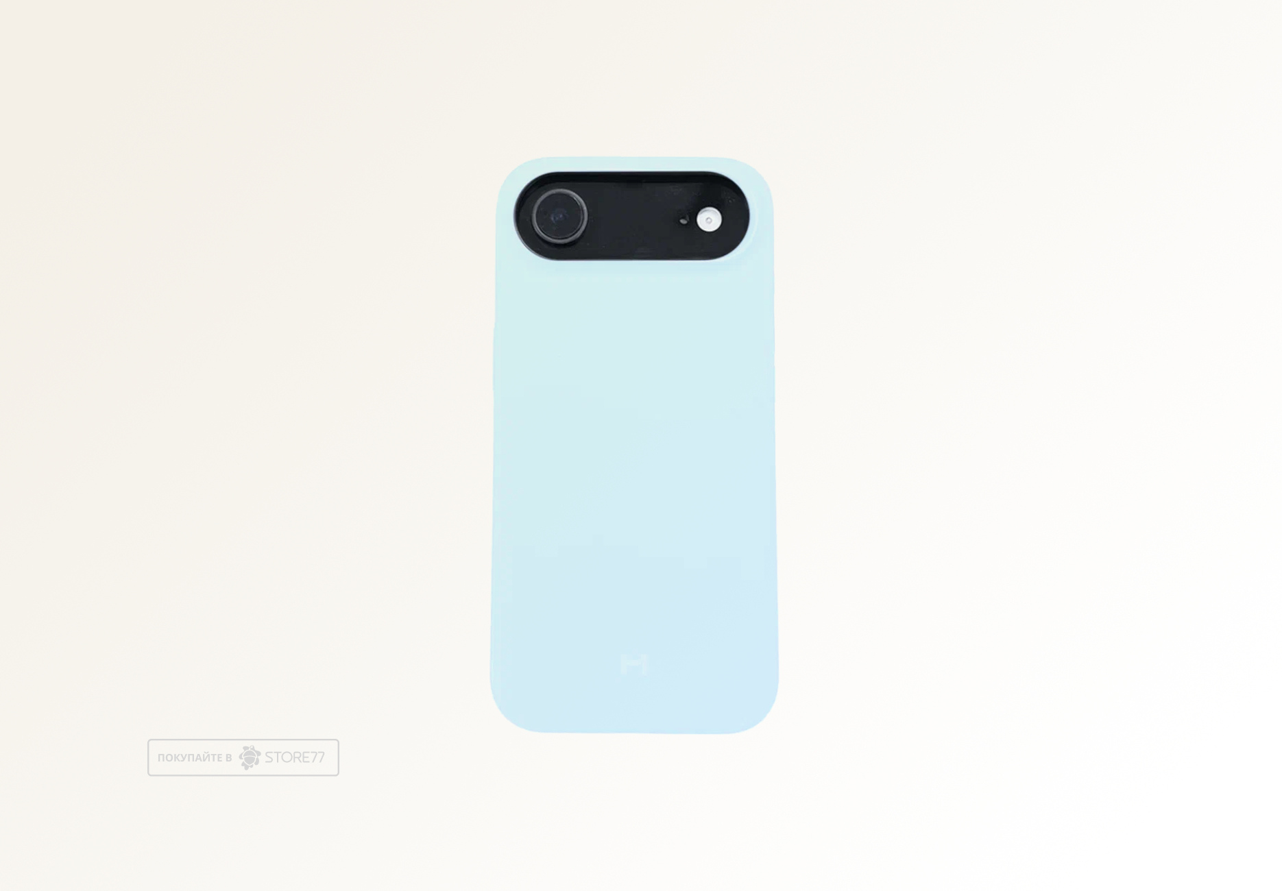 Чехол Magssory Silicone Case с поддержкой MagSafe для iPhone Air (Синий)